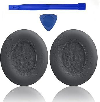 Replacement Ear Pads for Beats Studio 2 & Studio 3 Wired & Wireless Headphones, Replacement Ear Pads Cushion Cover Comfortable Durable Cushion Titanium