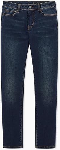 Armani Exchange Women's J01 Super Skinny Denim Jeans, Midnight Blue Denim, 33W x