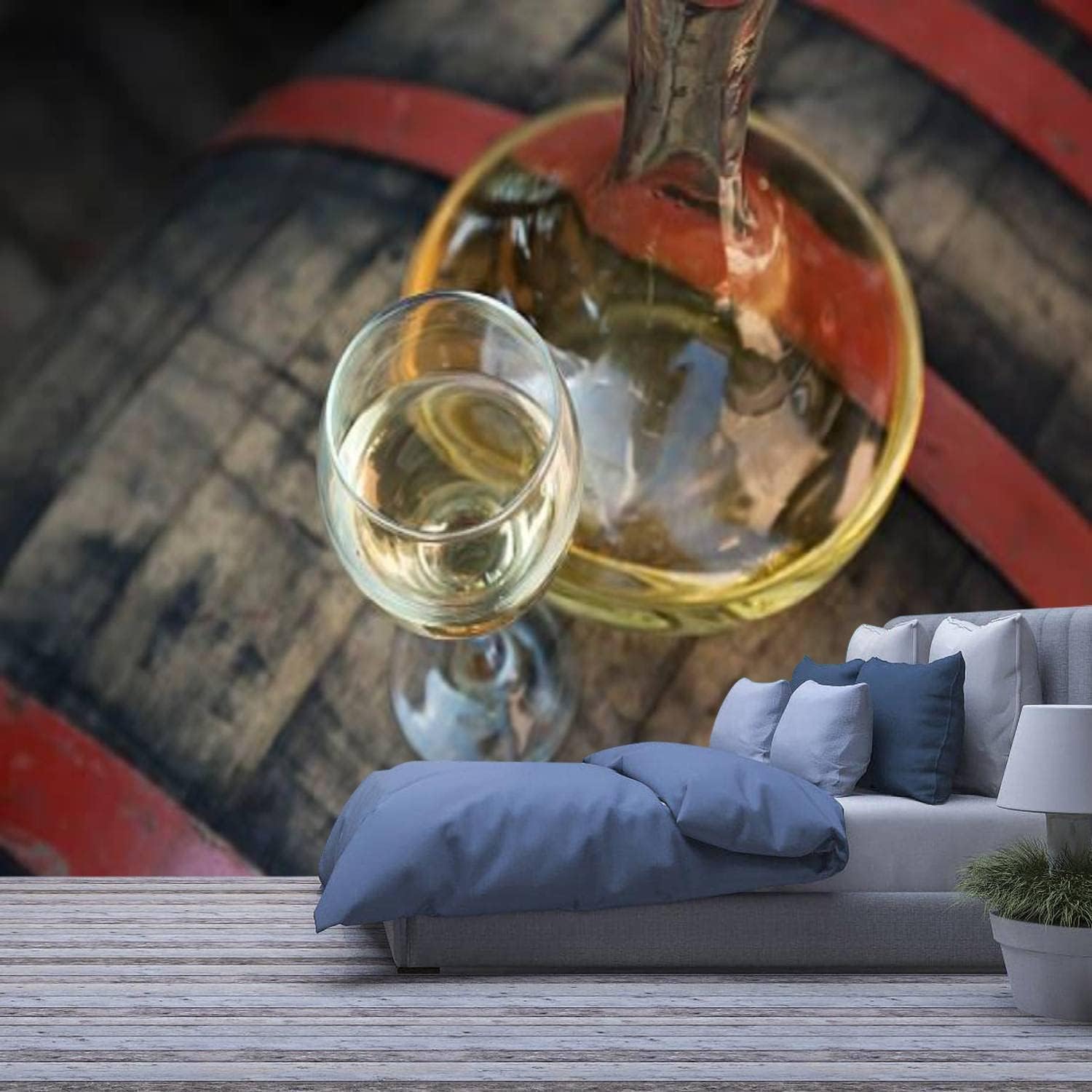 Boissons Cocktails Papier Peint Mural 3D Auto-Adhésif Grand Format Multicouleur