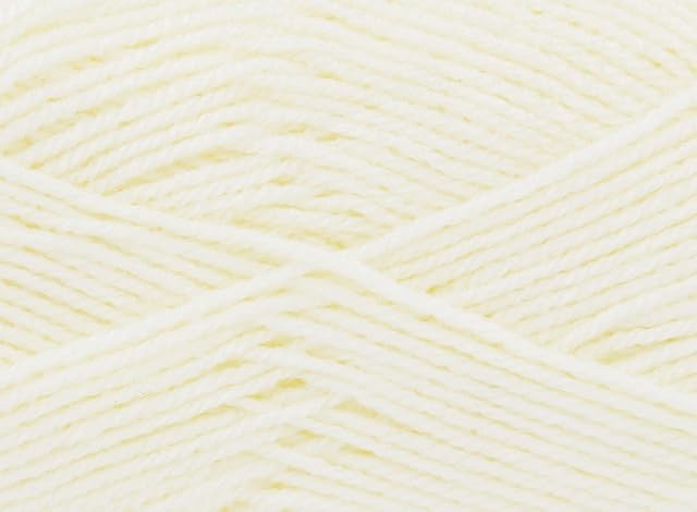 King Cole Big Value Baby DK Knitting Wool/Yarn Cream 46 - per 100g ball