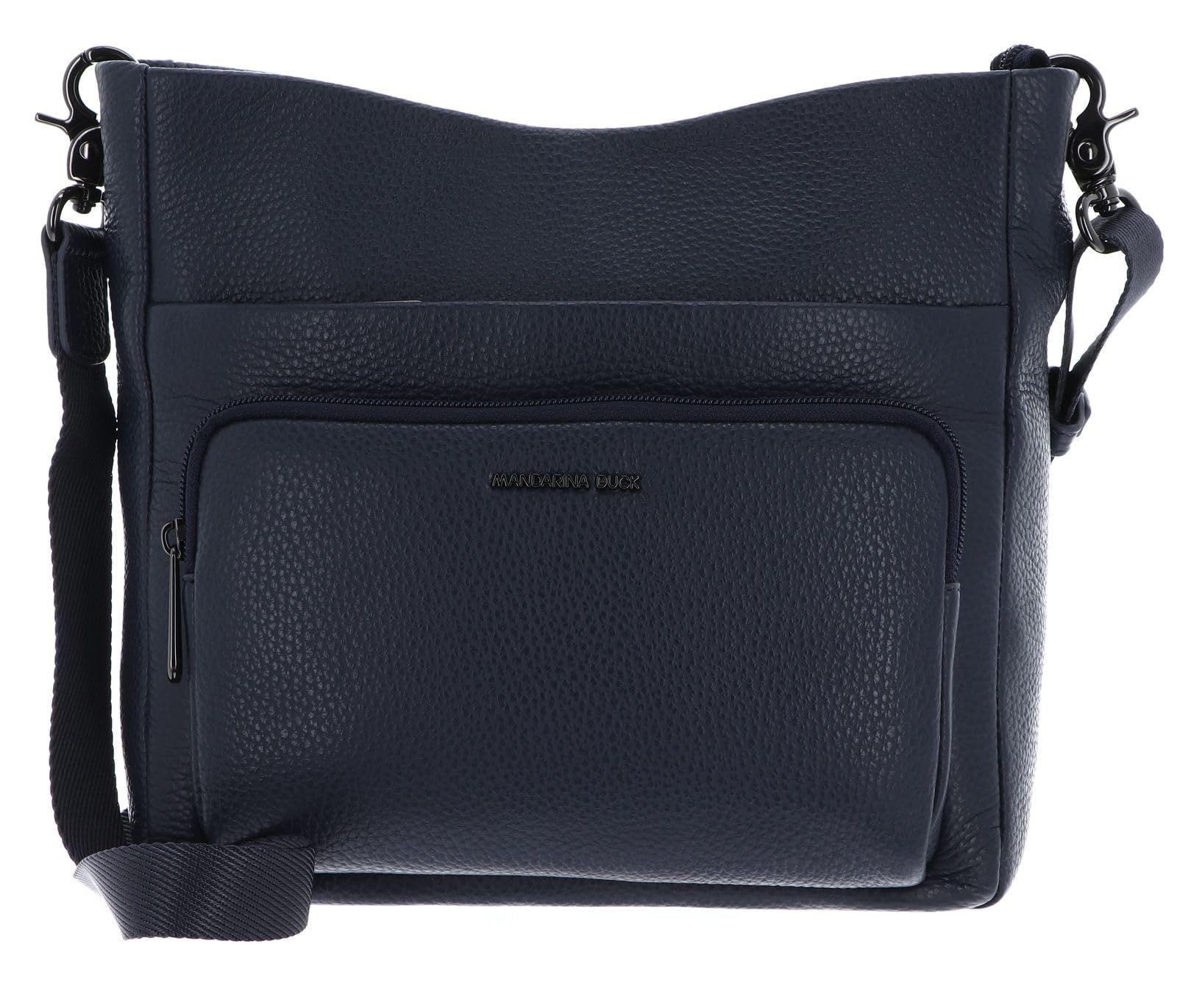 Mandarina Duck MELLOW LEATHER CROSSOVER, Women’s MELLOW LEATHER CROSSOVER, DRESS BLUE,