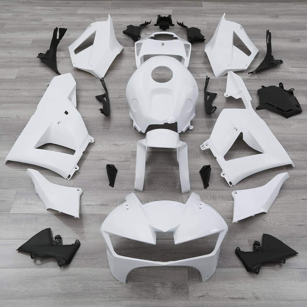 Green-L Unpainted Injection Fairing Body Work Kit Complete Set Fit for Honda CBR600RR F5 2013-2019