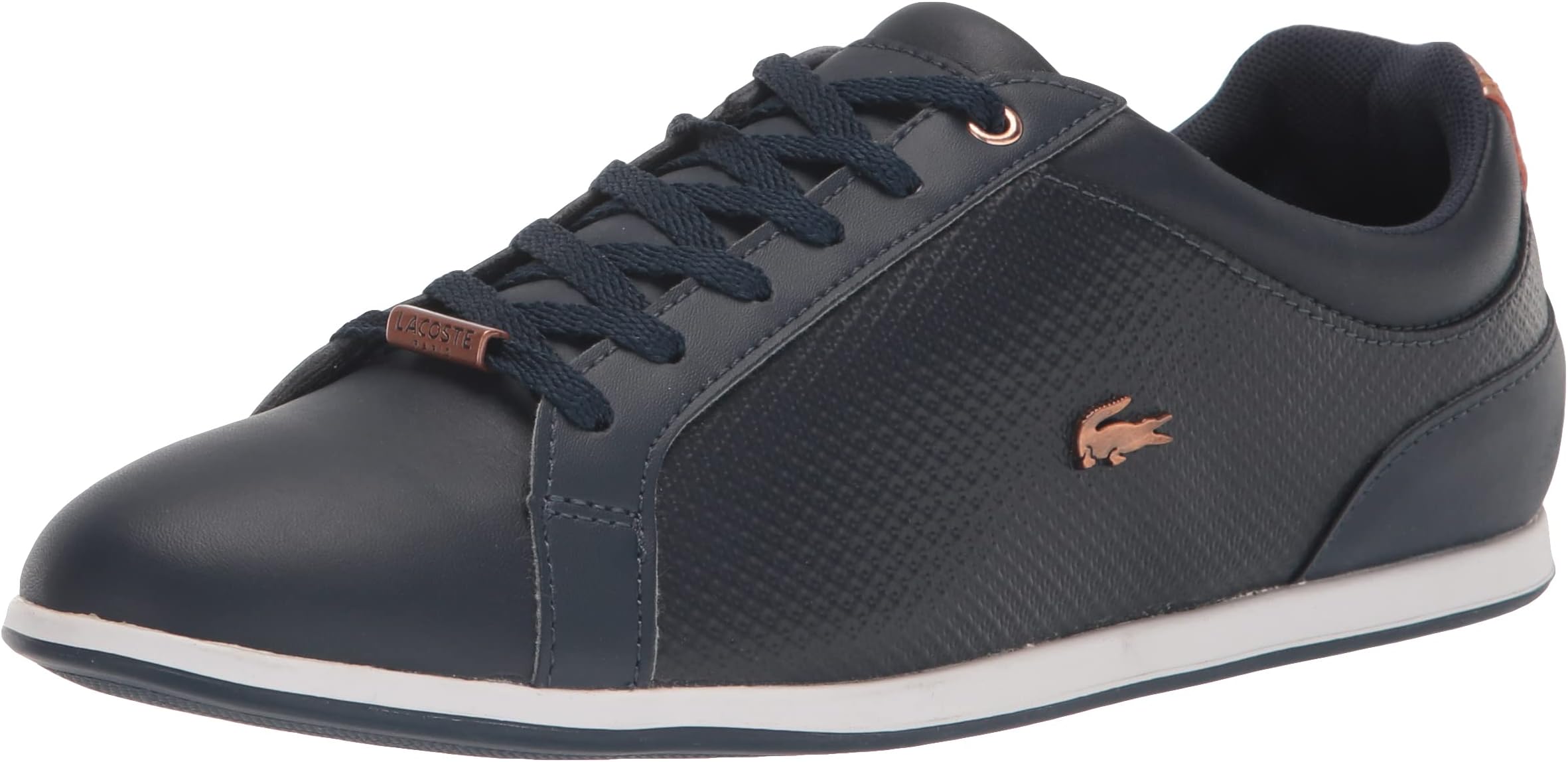 Lacoste Rey Lace 119 737CFA0037NG5, Womens, Navy, 7.5 US