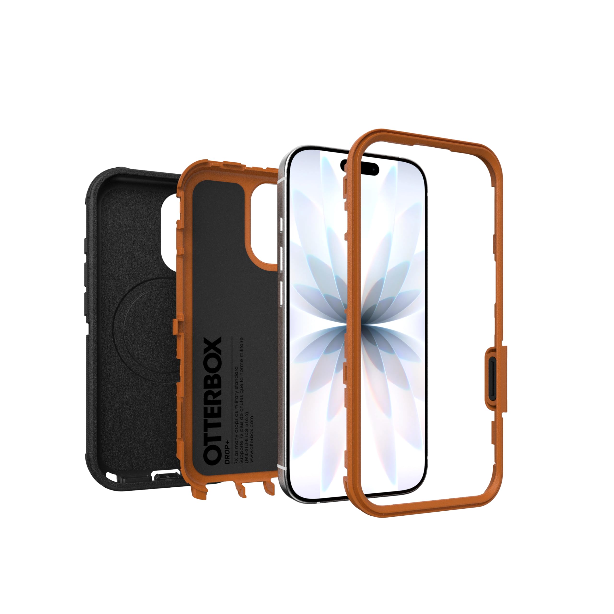 OtterBox iPhone 17 (Only) - Defender Series Case - Black Chateau