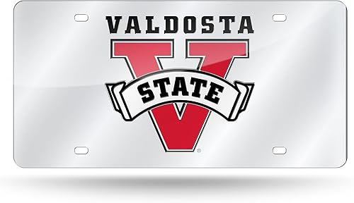 Miniatura 667 de Rico Industries Placa de matrícula de metal con incrustaciones láser de Florida Gators de la NCAA plateado,Alternativo,Negro -,Negro/Plata,Azul,azul