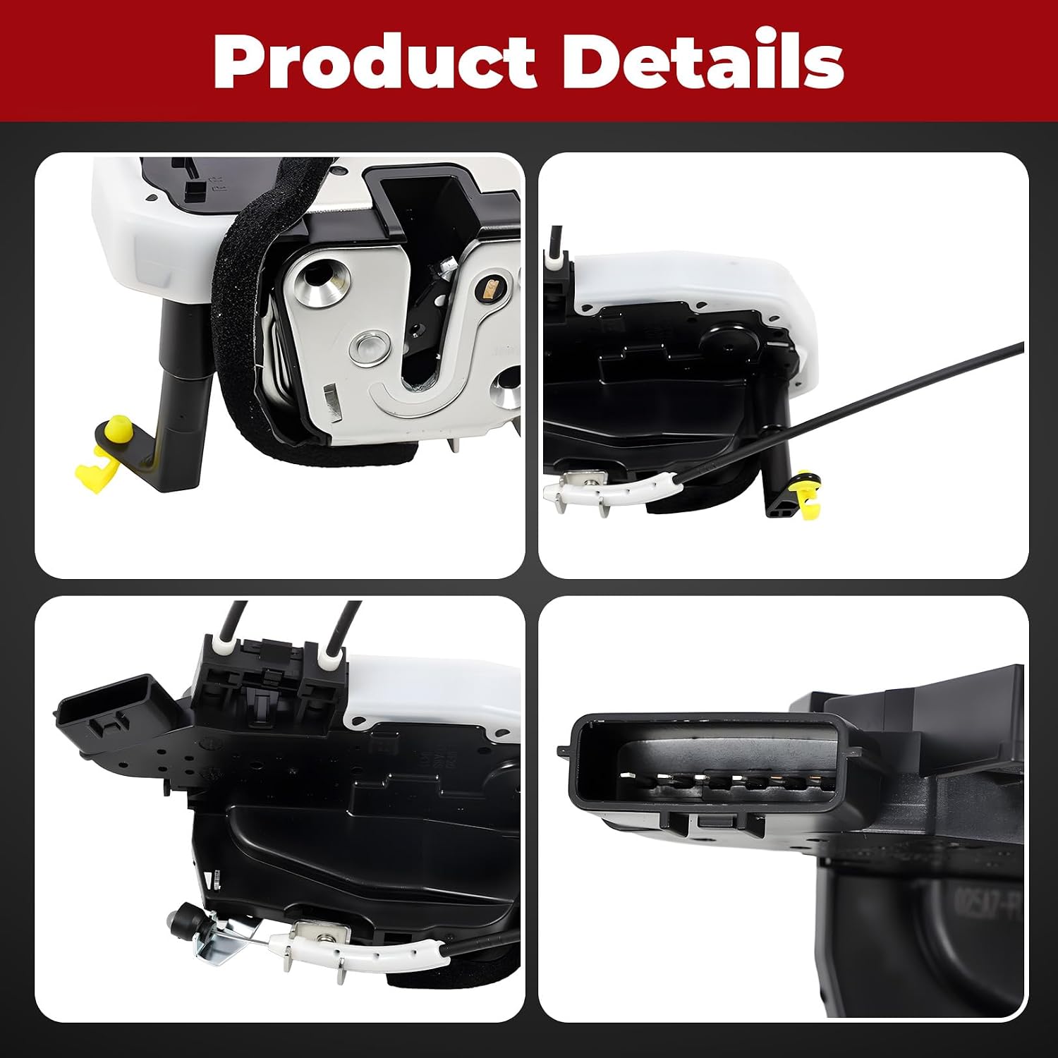 Nakkaa 80501-1LA0A Front Door Lock Actuator Front Left Driver Side Compatible with QX56 2011-2013 QX80 2014-2019 Armada 2017-2020