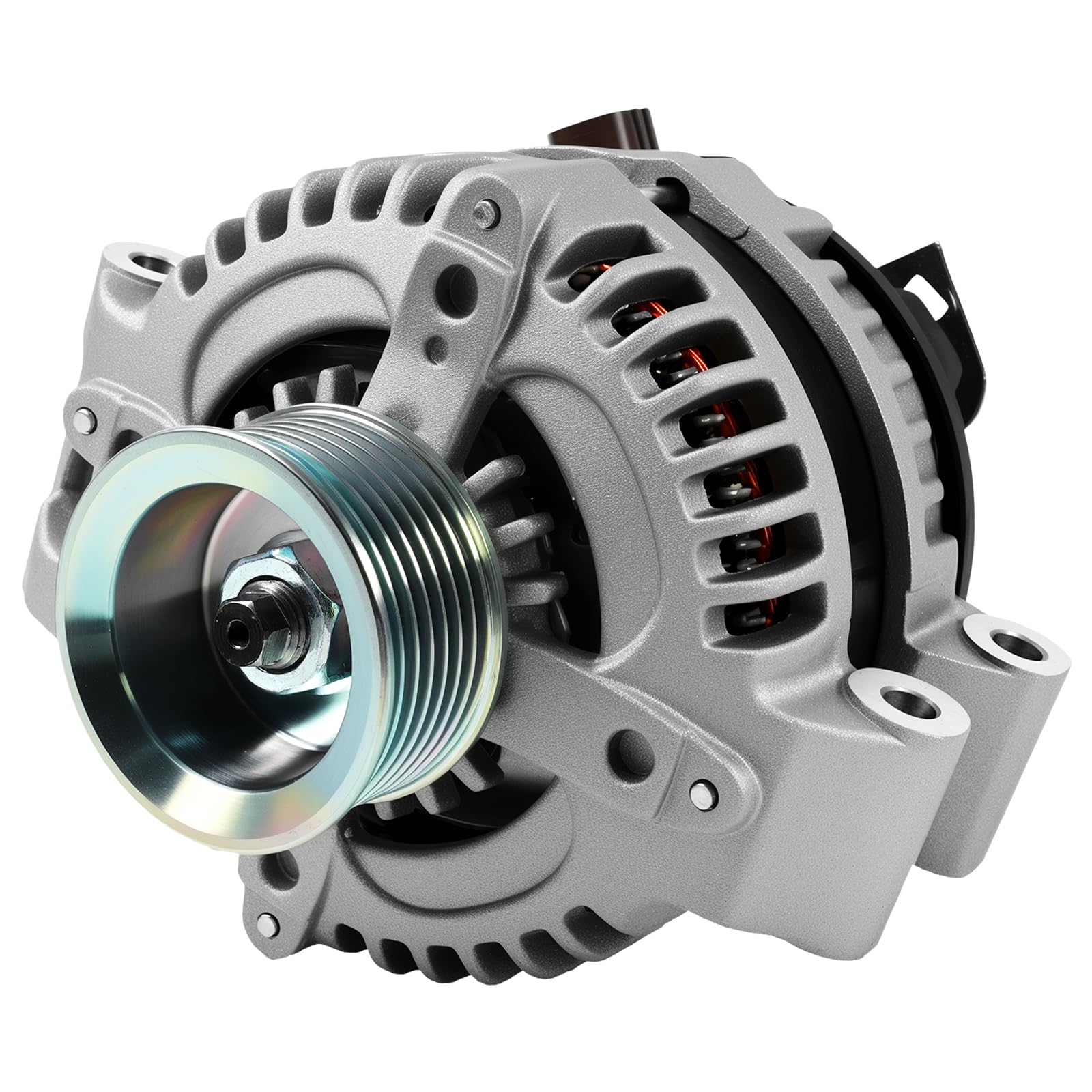 13980 Alternator Fit for 2003-2007 Accord, 2007-2011 CR-V, 2006-2011 CSX & Ciciv, 2004-2008 TSX, 2003-2011 Element, 2.0L 2.4L, 105Amp 12V Alternator OE 13980N, 11503, 1042104730-image-37