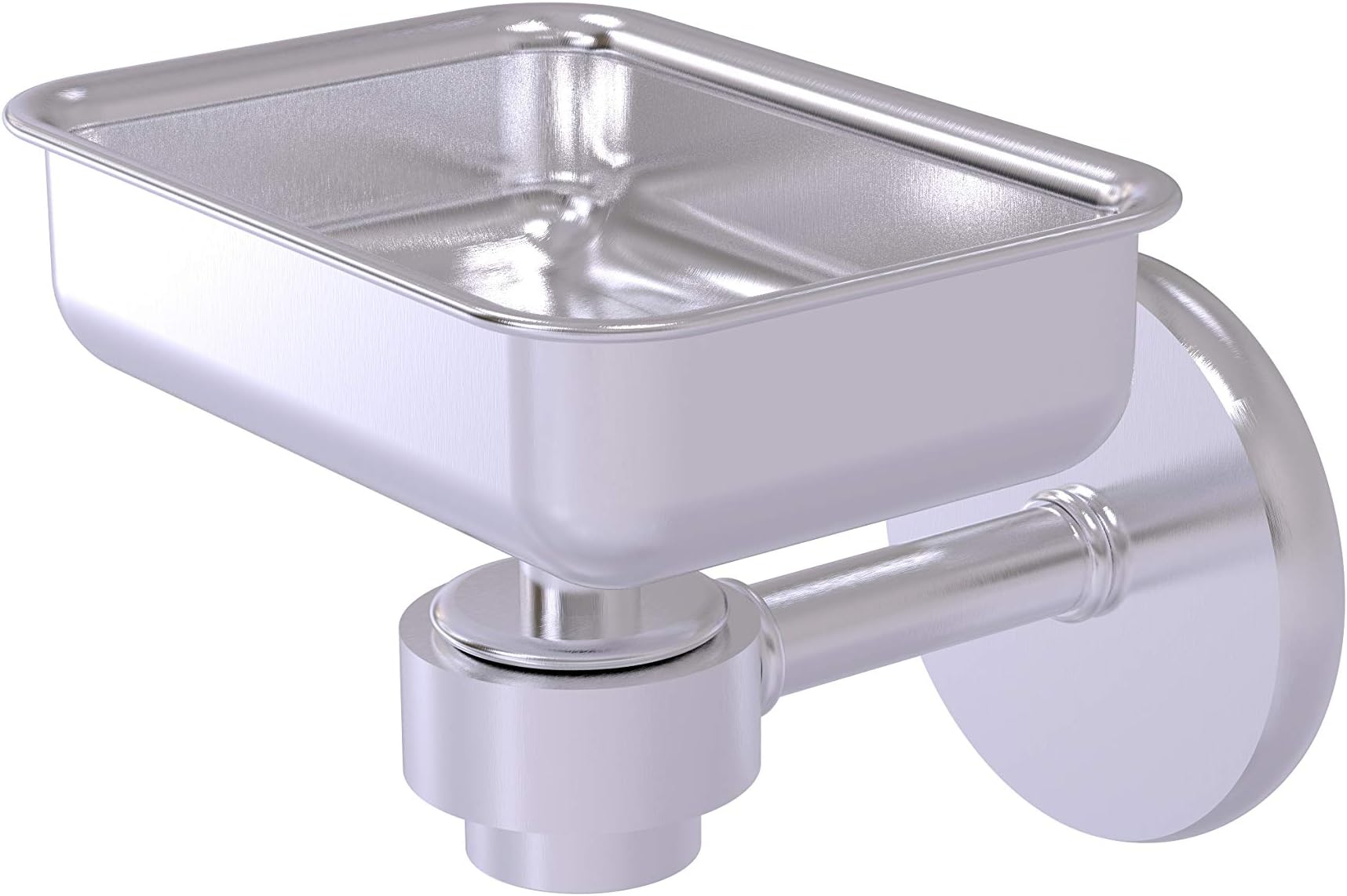 Allied Brass 7132 Satellite Orbit One Wall Mounted Soap Dish, Satin Chrome