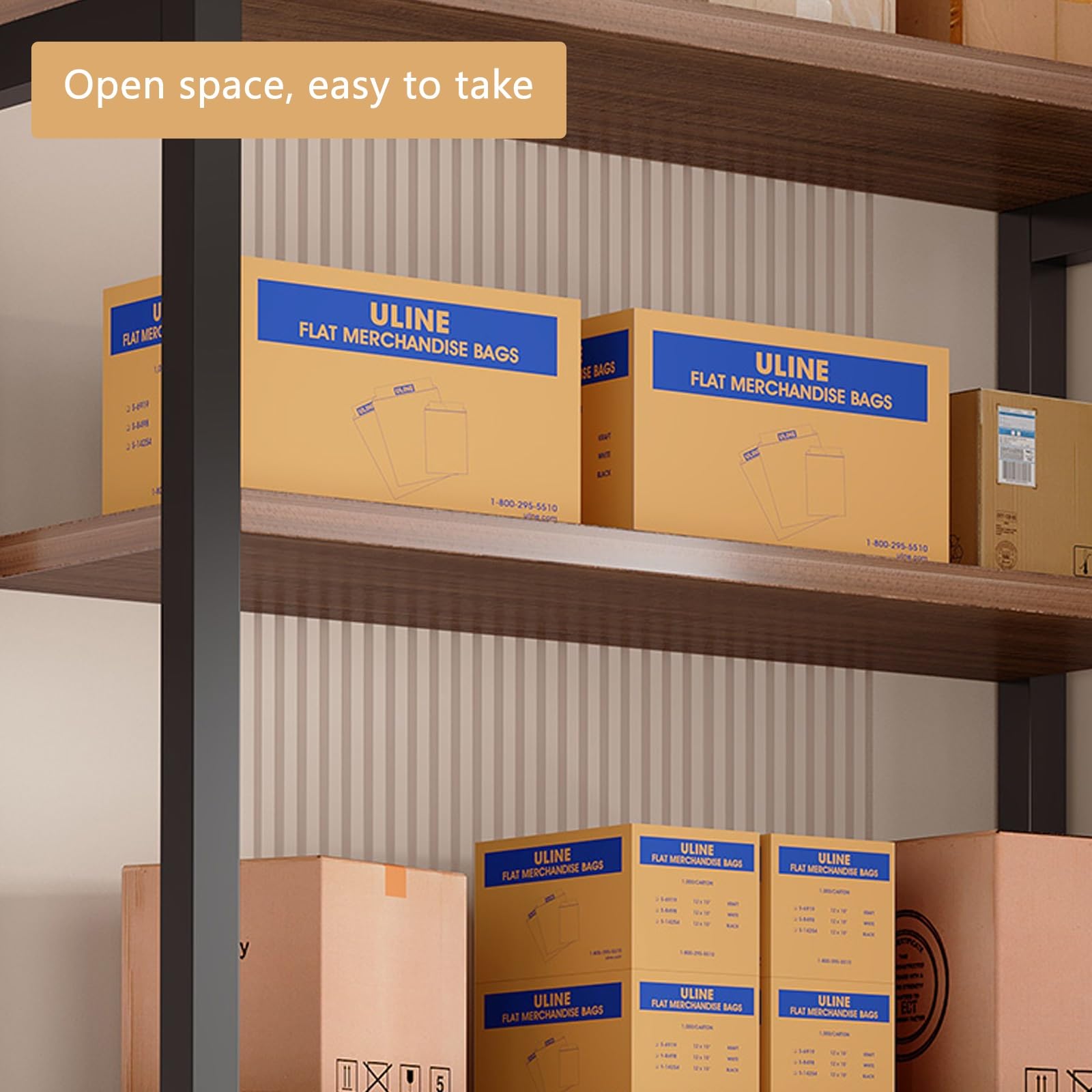 Mehrschichtiges Bodenregal für kleine Büroküche oder Balkon – vielseitige Wandaufbewahrungslösung 49 x 30 x 60 cm – stilvolles und funktionales Design