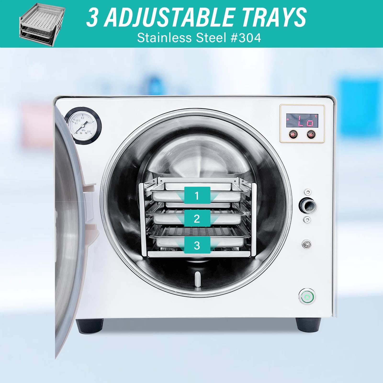 Autoclave automático TR250NM 18L