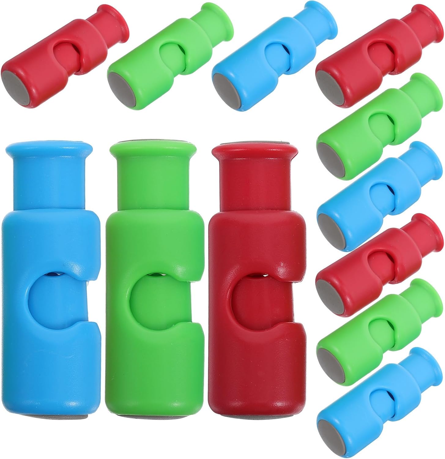 12pcs Reusable Plastic and Steel Food Storage Bag Sealing Clips with Airtight Closure Suitable for Freezer Bags for Kitchen and Travel Use