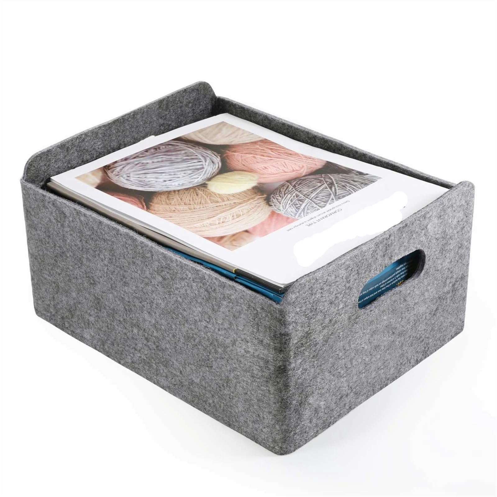 3/6 stücke Lagerung Korb Filz Faltbare Schublade Organizer Bin Cube Regal Kleine Box for Kinder Spielzeug Bücher Kleidung Büro Schrank organisieren Für Die Aufbewahrung Im Kleiderschrank(Green,6pcs)