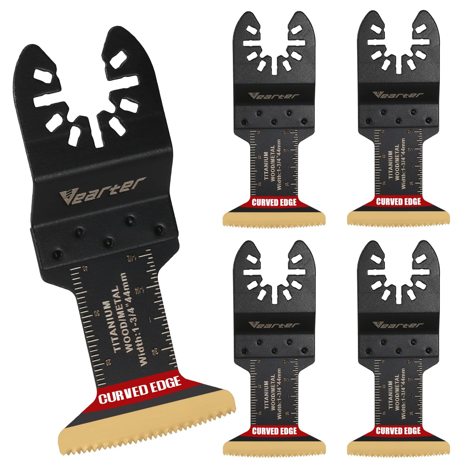 Amazon.co.jp: Vearter 5本組 44mm マルチツール 替刃 金属用 チタン