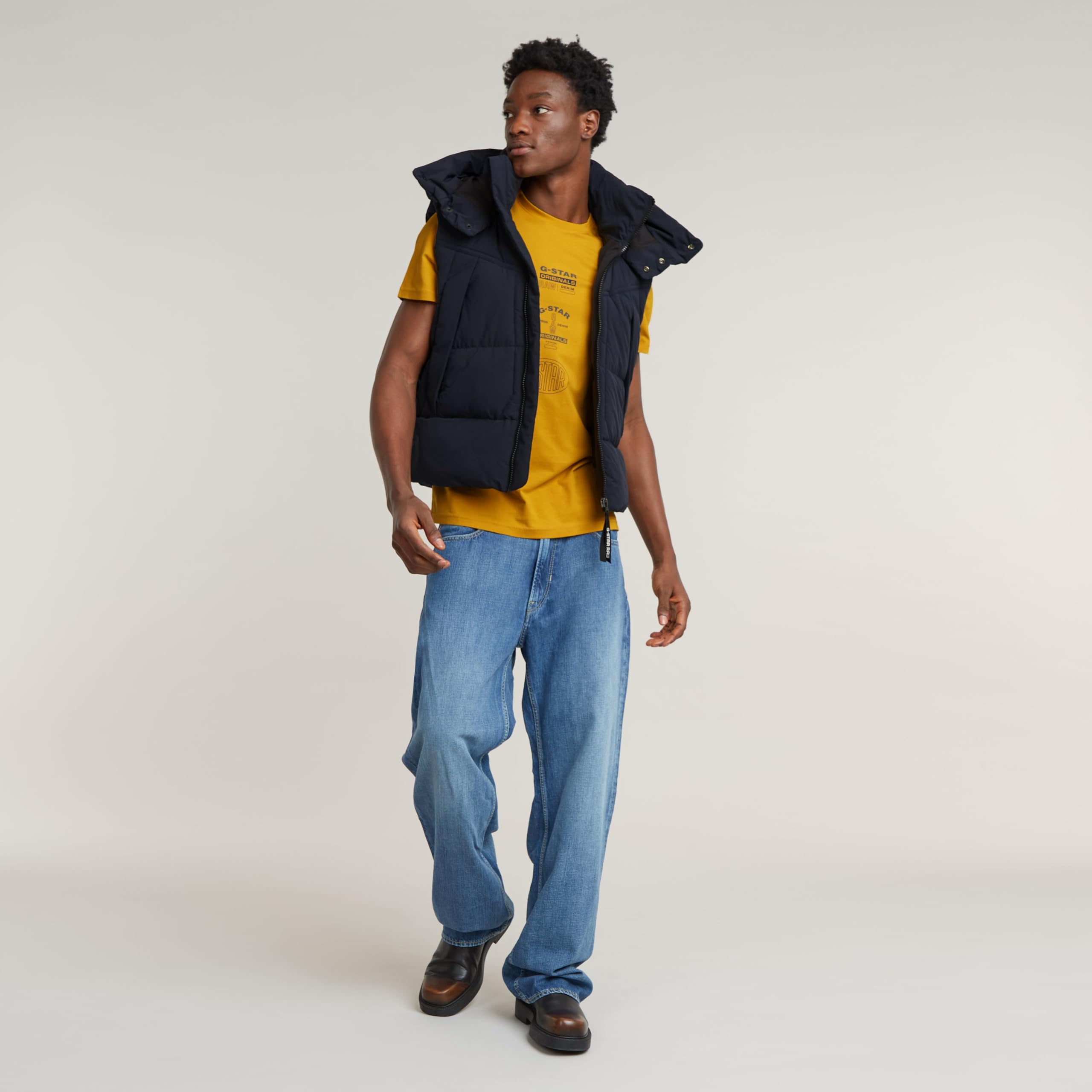 G-STAR G- Whistler Padded Hooded Vest 2.0 Gilet Uomo