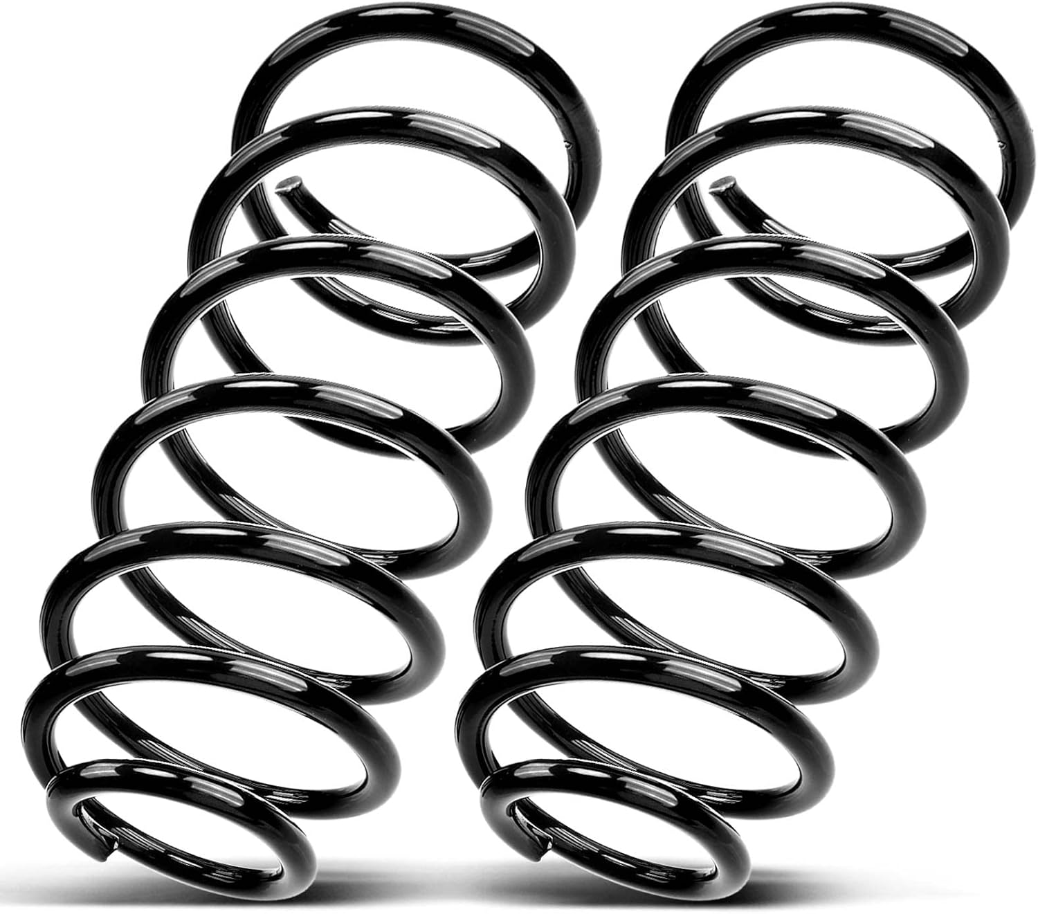 A-Premium Front Coil Springs Compatible with Volkswagen Jetta Golf 1996 1997 1998 1999 2.0L, Driver and Passenger Side, 2-Pack