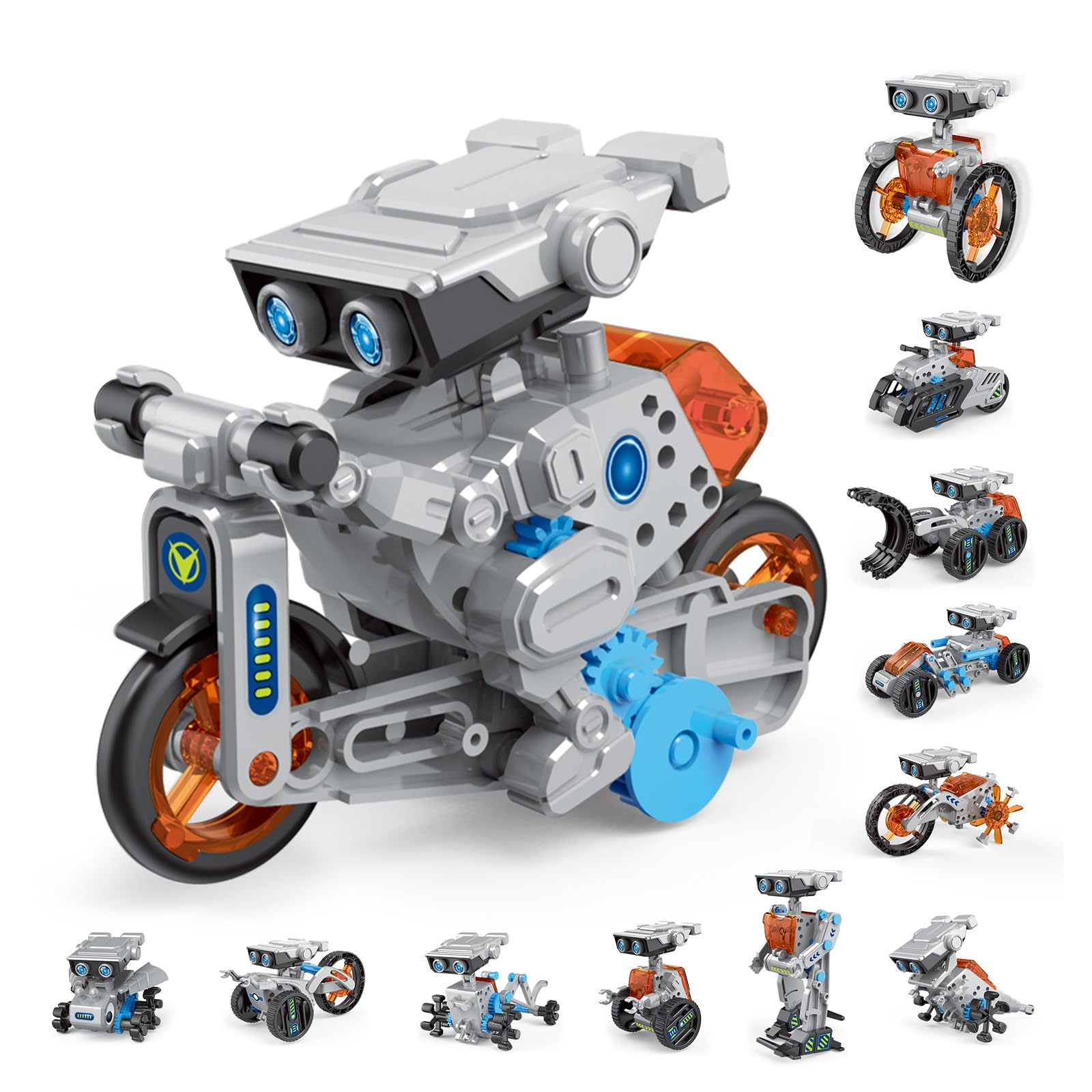 Amazon.com: AESGOGO 12-in-1 Electric Robot Kit, STEM Projects Toys