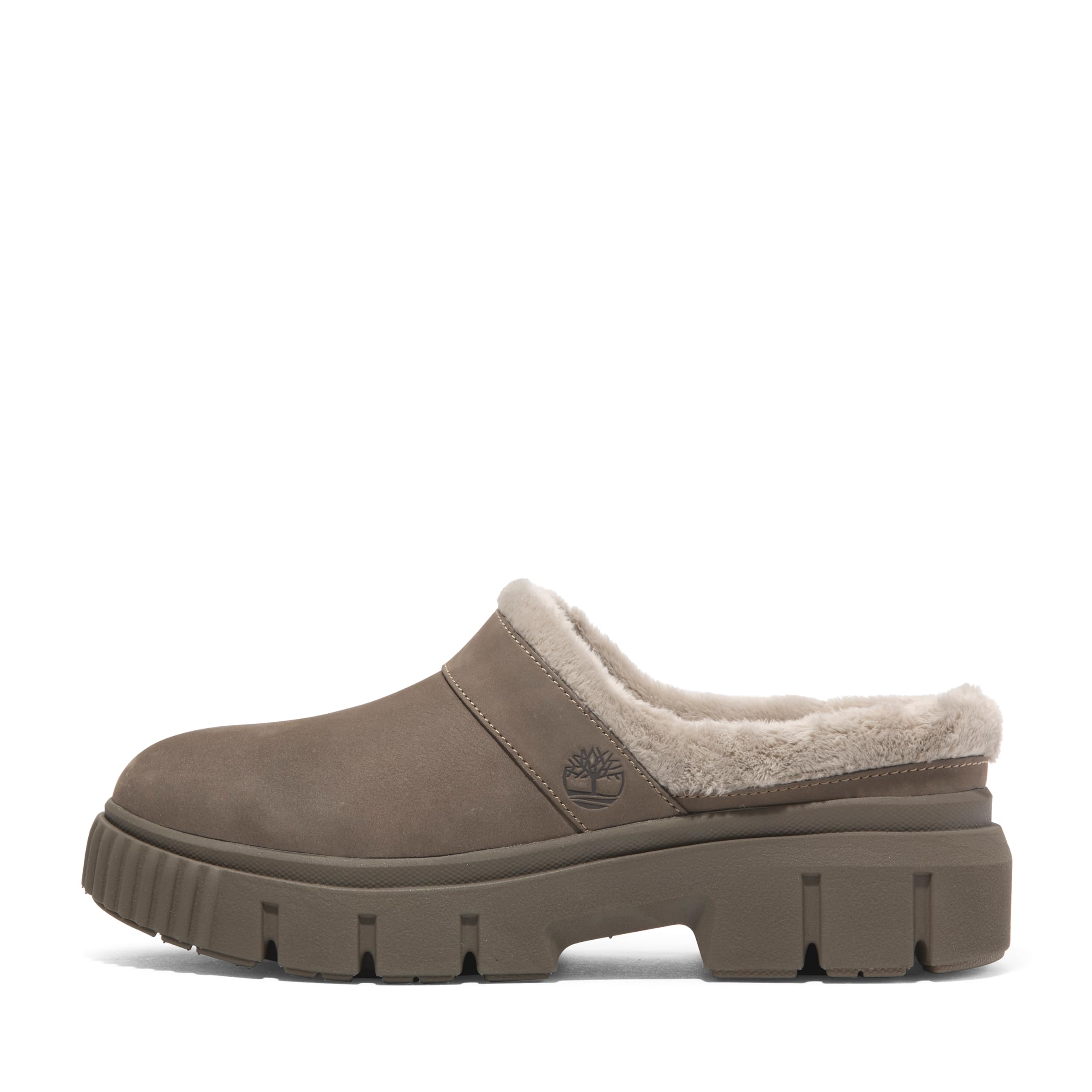 Timberland Women's Greyfield Warm Lined Shoe, Medium Brown Nubuck, 9 Medium