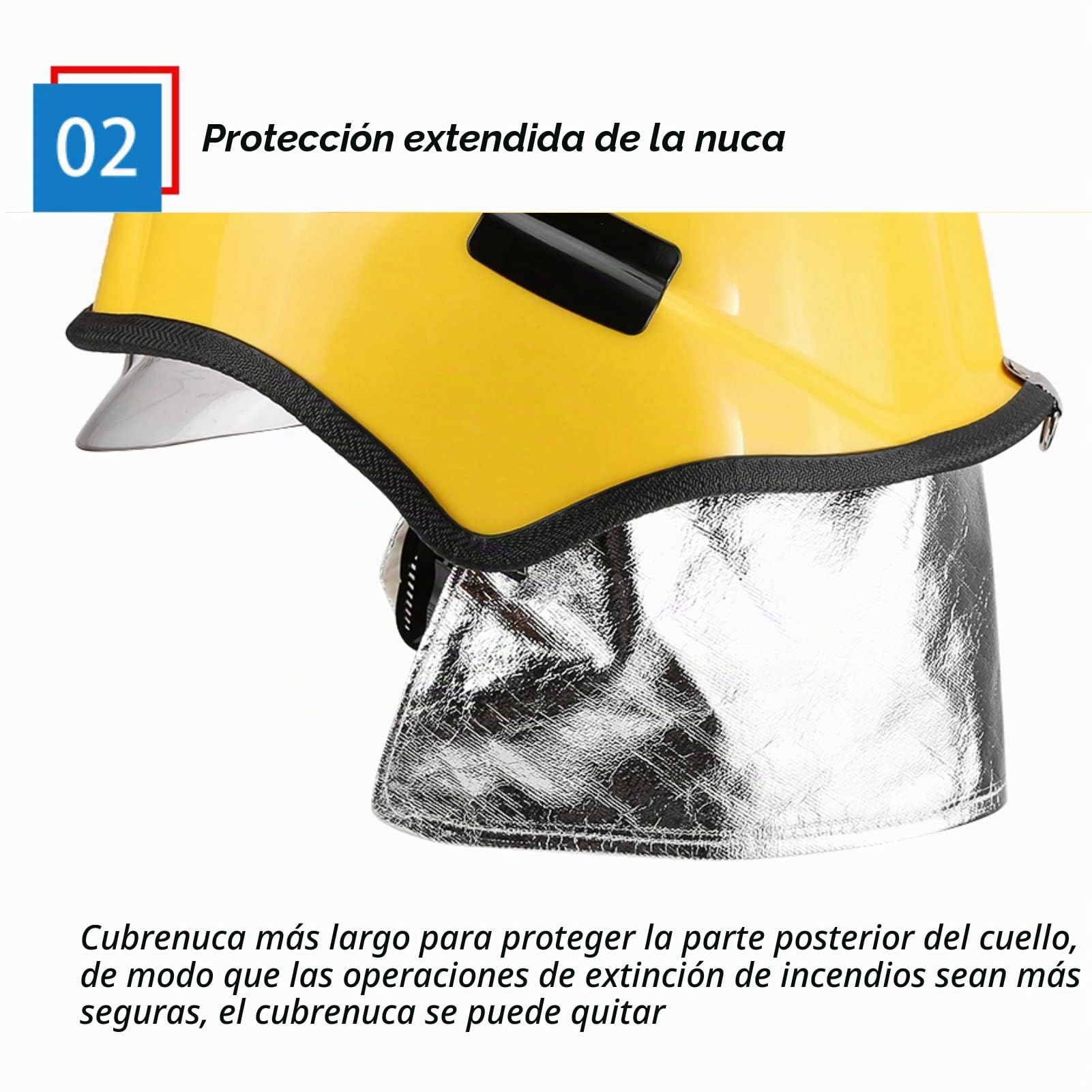 Casco de seguridad contra incendios con casco,Casco de bombero resistente a altas temperaturas,Casco de protección contra incendios de rescate de extinción,Cinturón amortiguador para un uso cómodo