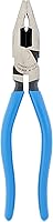 Vista 4 de Channellock E348CB Serie E - Alicates combinados de 8 pulgadas con junta XLT y empuñaduras Code Blue