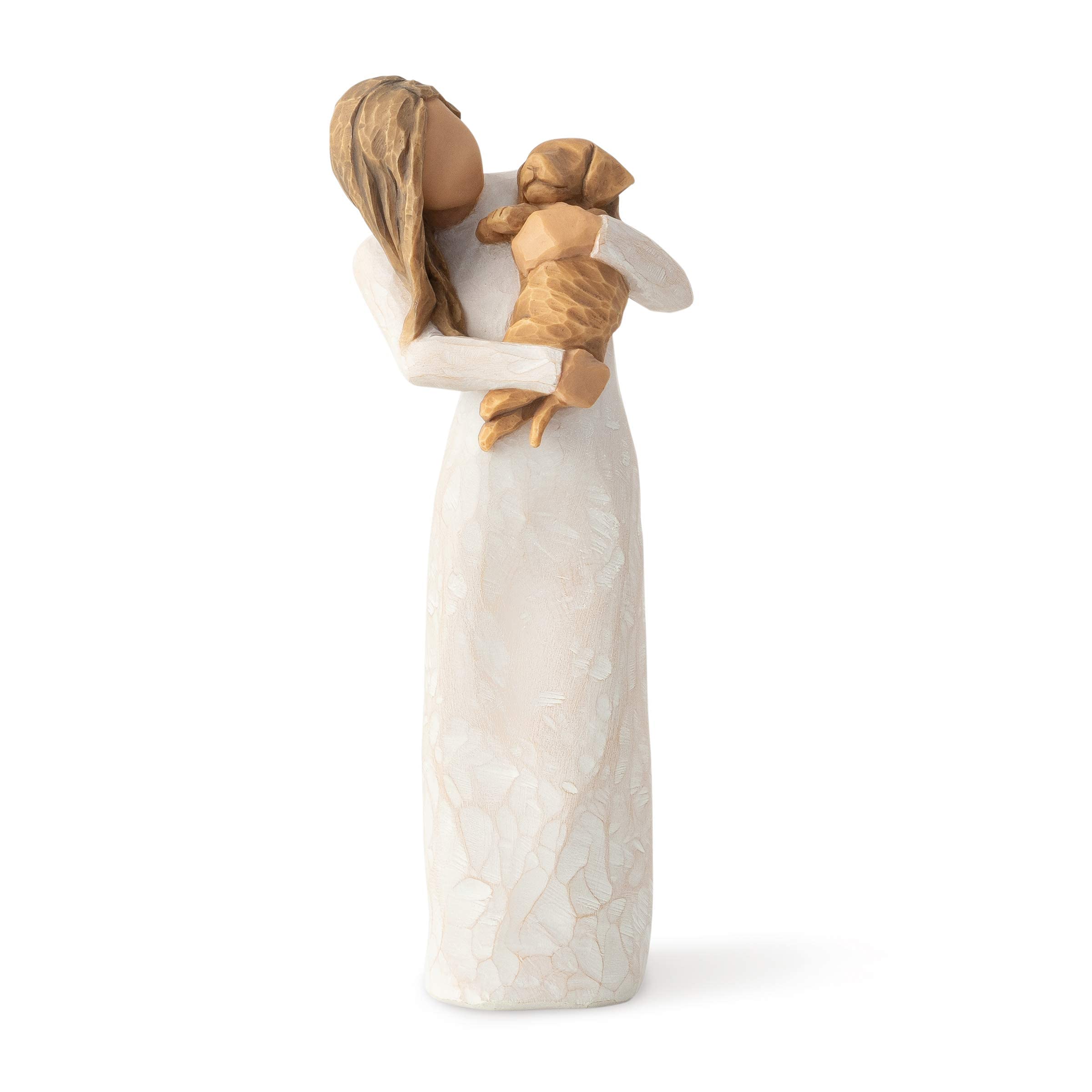 Willow Tree Adorable You Golden Dog Figurine