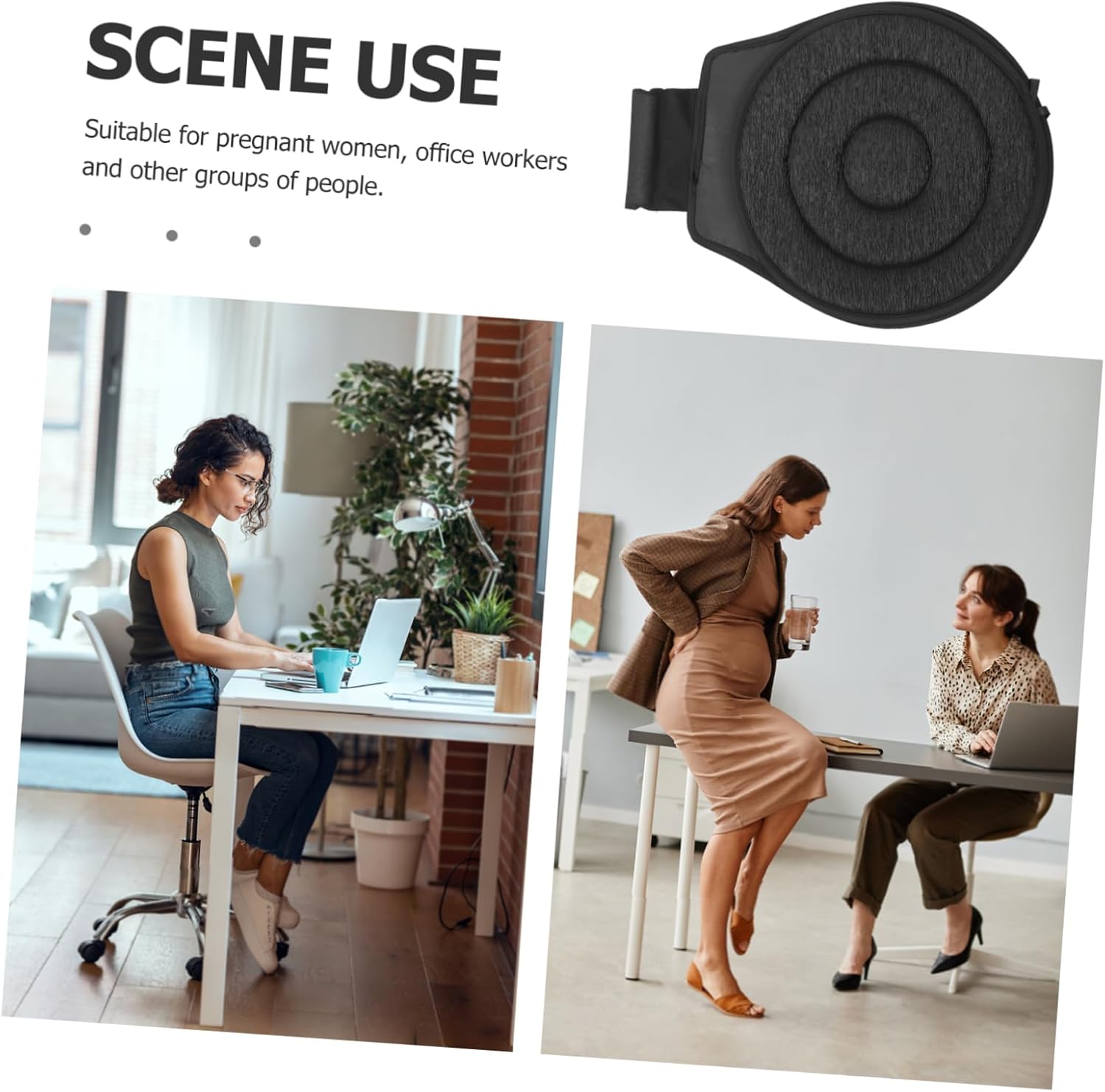 Eva Material Car Seat Pad Rotating Seat Cushion for Office Cushion for and Comfortable