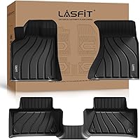 Vista 18 de LASFIT Tapetes de elastómero termoplástico para 1a y 2a fila de asientos de auto, para todo tipo de clima