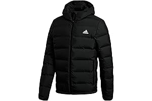 adidas Helionic Hooded Down Jacket: Staying Warm in Style