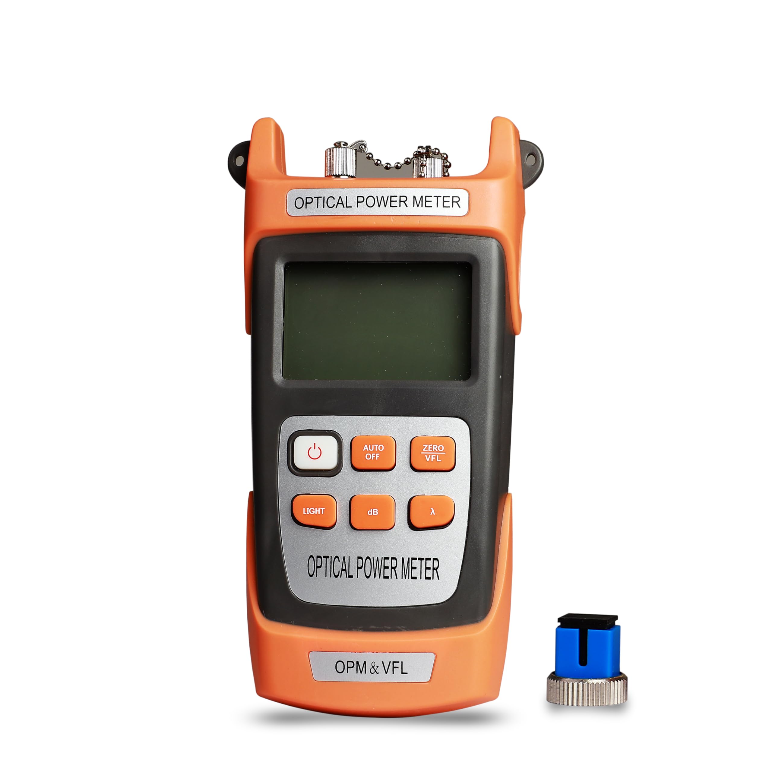 ftth Fiber Optical Power Meter Fibre Optic Visual Tester 10 km Fiber Optical Power Meter High Precision Visual Fault Locater Fiber Optic Tool (ORANGE)-image-18