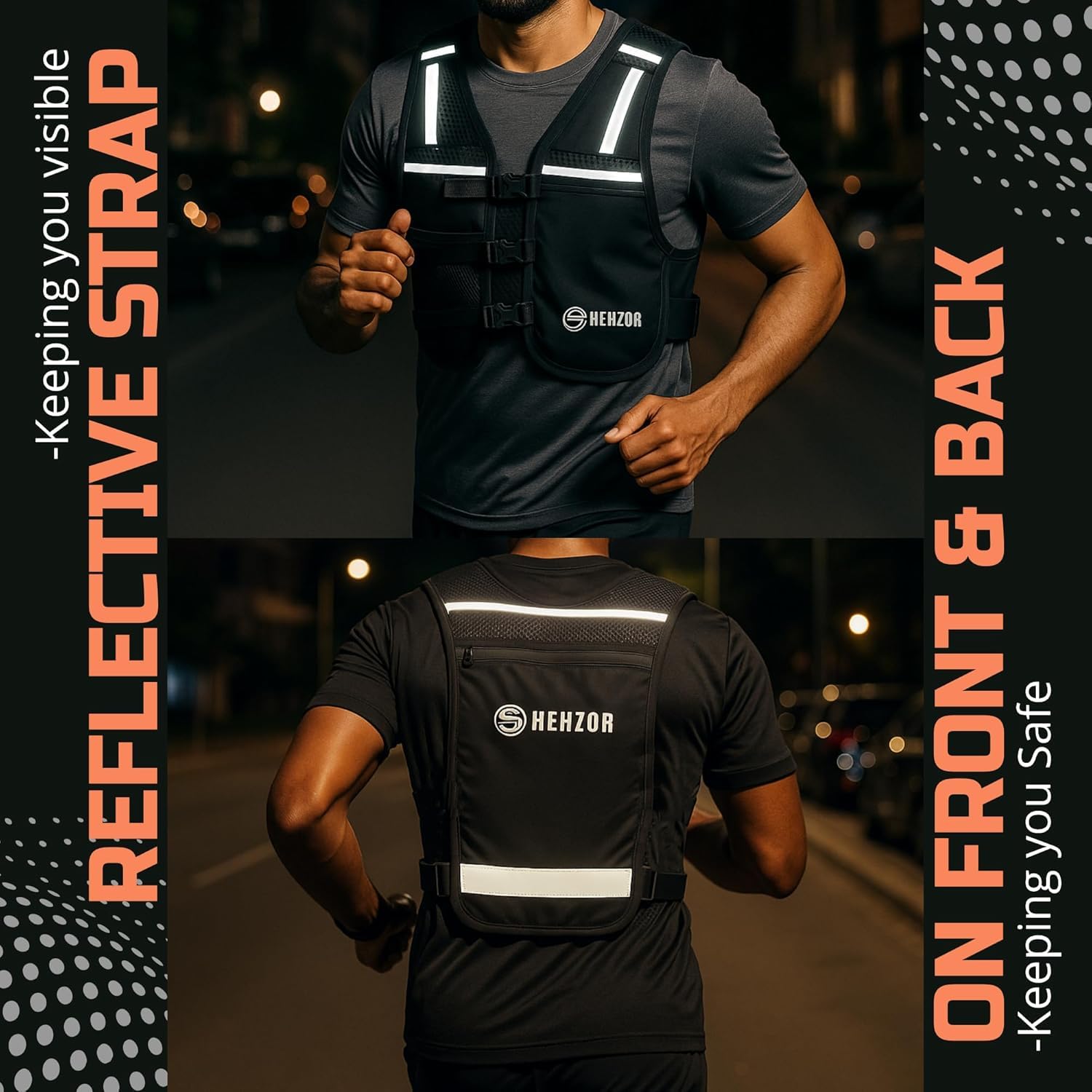 Chaleco de hidratación para correr, chaleco de hidratación Quiver, chaleco de hidratación para correr con botellas de agua duales, mochila de agua ligera para correr