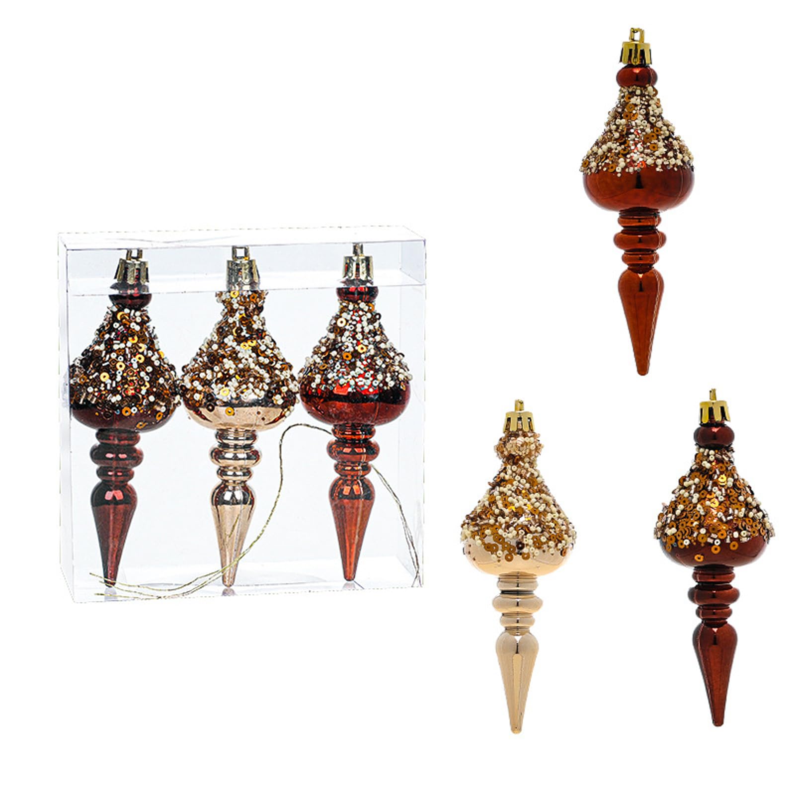 Tfaoys Screw Model Multiple Purpose Screw Hook Christmas Tree Accents Highlighting Improve Sequined Detailing And Neutral Musical Elegance Sparklingwine Coffee Holiday Deck