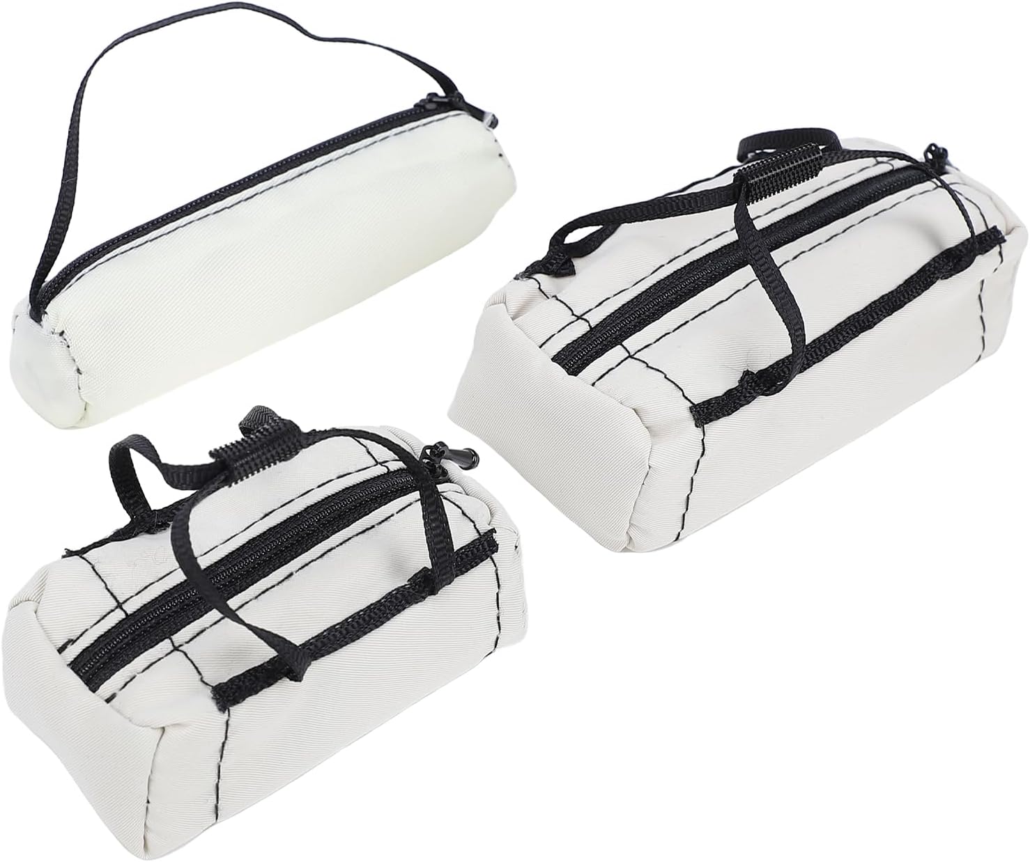 RC Crawler Accessories Full 14-Piece Set with Tools, Bags and Net for 1/10 Scale Truck Model, Simulation Decor Parts (Grey)