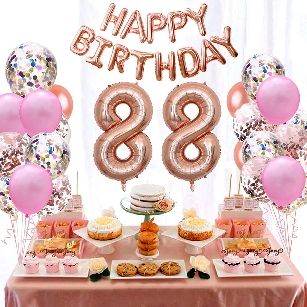 Riesen-Folienballon Zahl 77 In Rose-Gold – 100 Cm Groß, Helium-tauglich, Für Geburtstag & Jubiläum