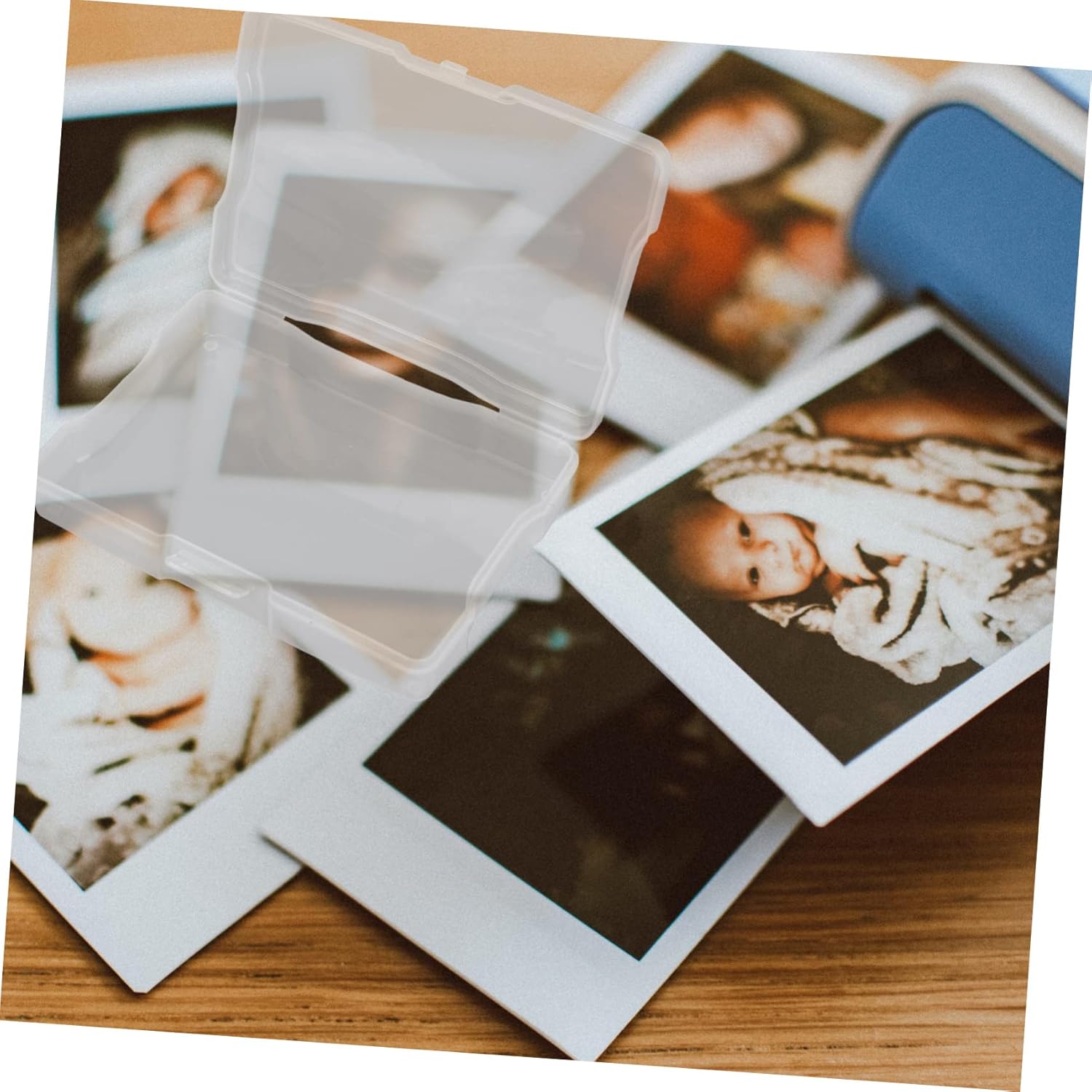 1pc Photo Storage Organizer Box Multifunctional Photo Classified Case for Easy Organization and of Pictures and Postcards