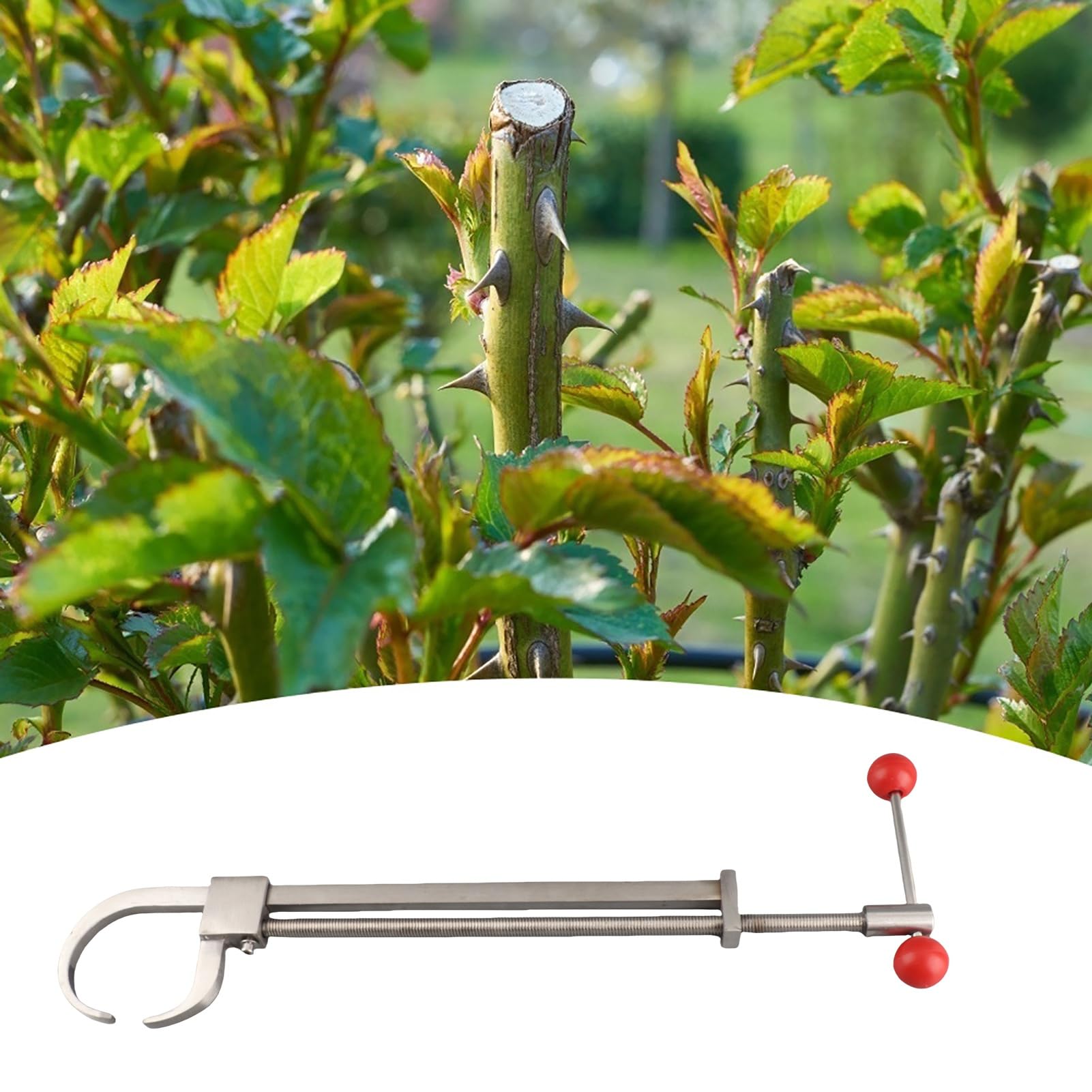 Dobladora De Ramas Bonsai, Herramientas Bonsai, Doblador de ramas de metal, Modulador de tronco de árbol, Rotación Esférica de Acero Forjado, Herramienta de ajuste de tronco para Jardinería Bonsái