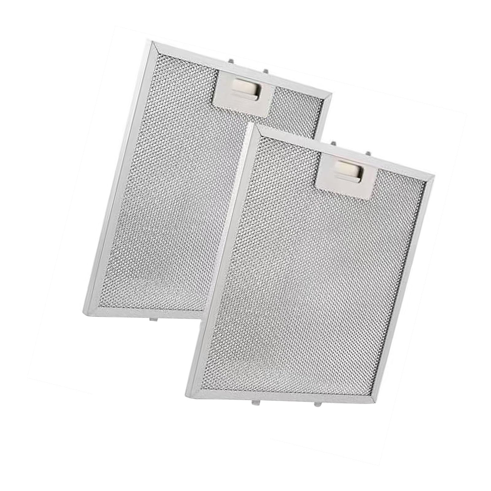 Mekalero Kitchen Vent Grease Panel 2 Pack Aluminum Perforated 13.56 X 13.69 Inch for Cooking Areas Permanent Ventilation Structure