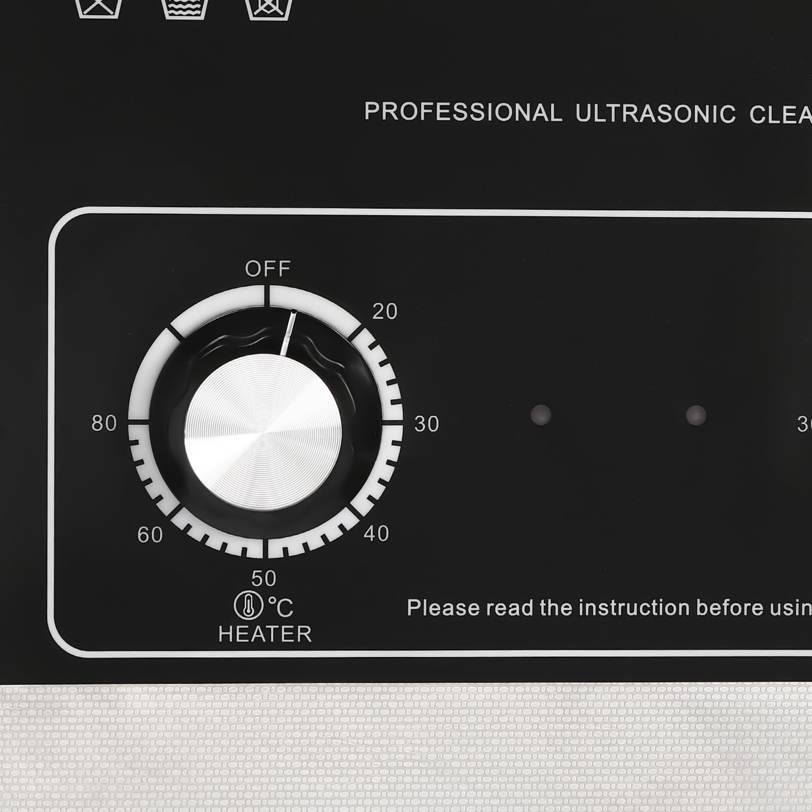 Máquina de limpieza ultrasónica, máquina limpiadora ultrasónica - Tanque de baño digital industrial con calentador y temporizador para joyería, gafas, instrumental dental, equipo médico, ace