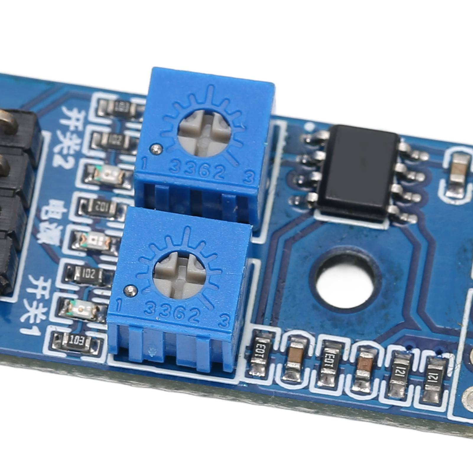 2-Channel NTC Thermal Sensor Module – 3.3V-5V Thermistor Temperature Control Board With Adjustable Sensitivity, DIY Friendly