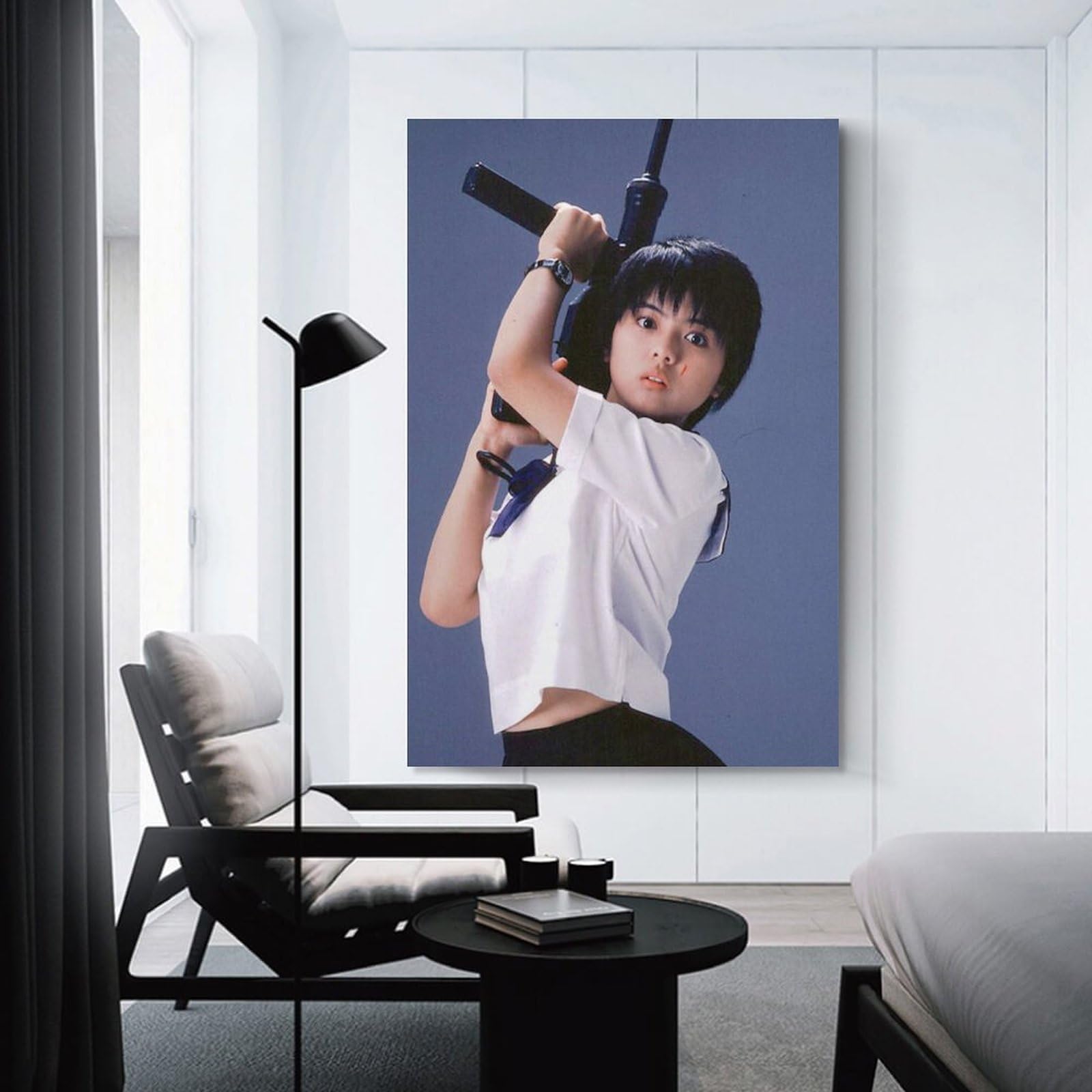 Amazon.co.jp: 薬師丸ひろ子 女優 歌手 若い頃 レトロ8 ポスター