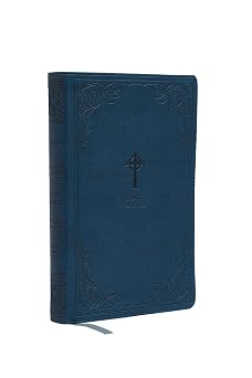 NRSV Catholic Edition Gift Bible, Teal Leathersoft Comfort Print, Holy Bible, Complete Catholic Bible, NRSV CE Holy Bible