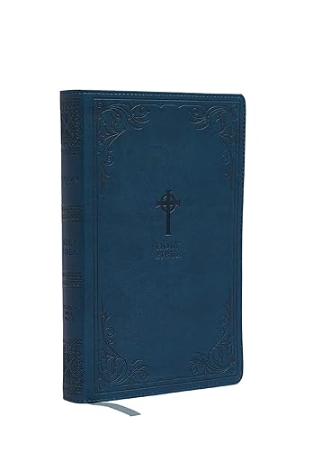 NRSV, CATHOLIC BIBLE, GIFT EDITION, LEATHERSOFT, TEAL, COMFO