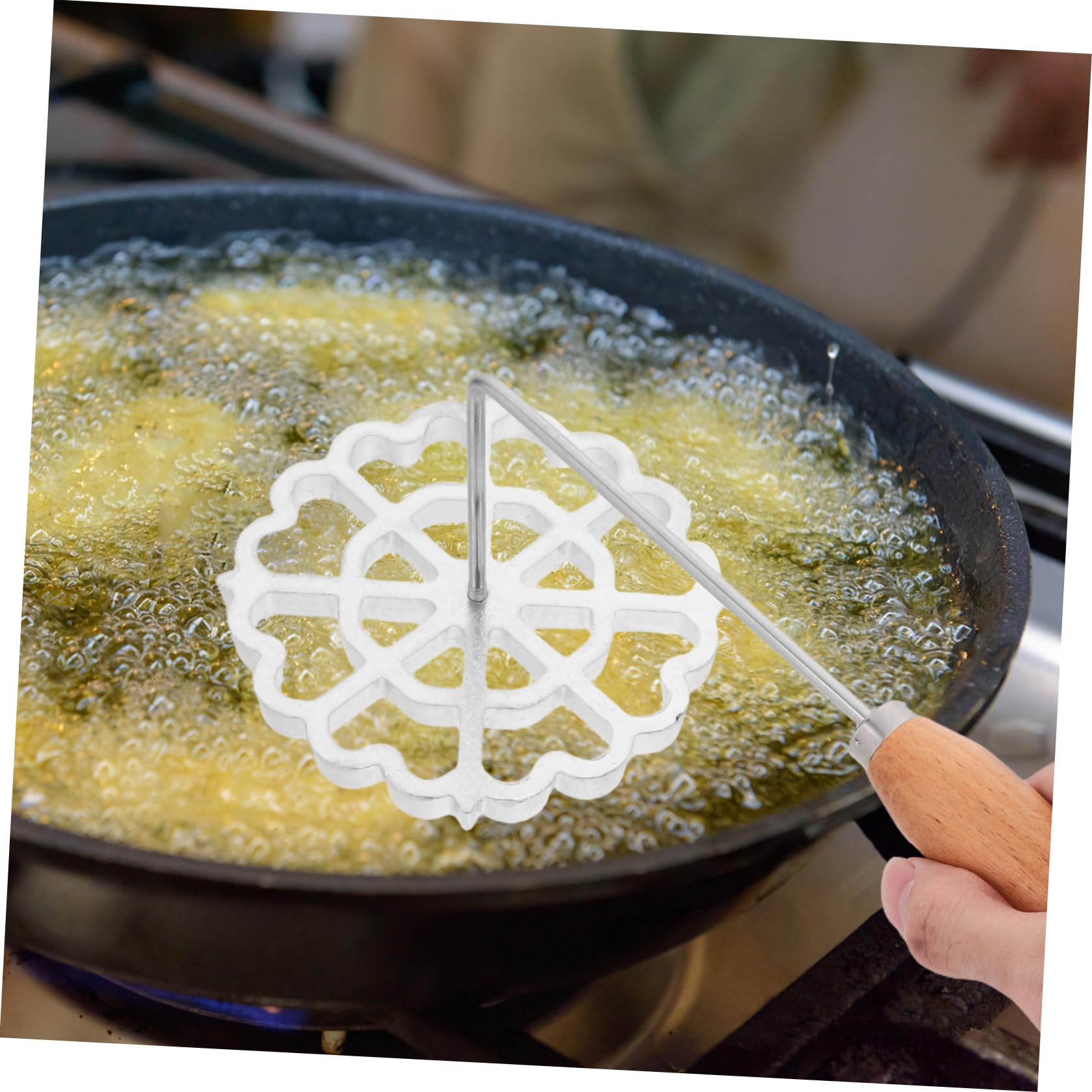 Stampo Per Biscotti e Forma Fiore in Alluminio e Accessorio Per Decorare Torte Per Cuocere e Lievitazione Casa