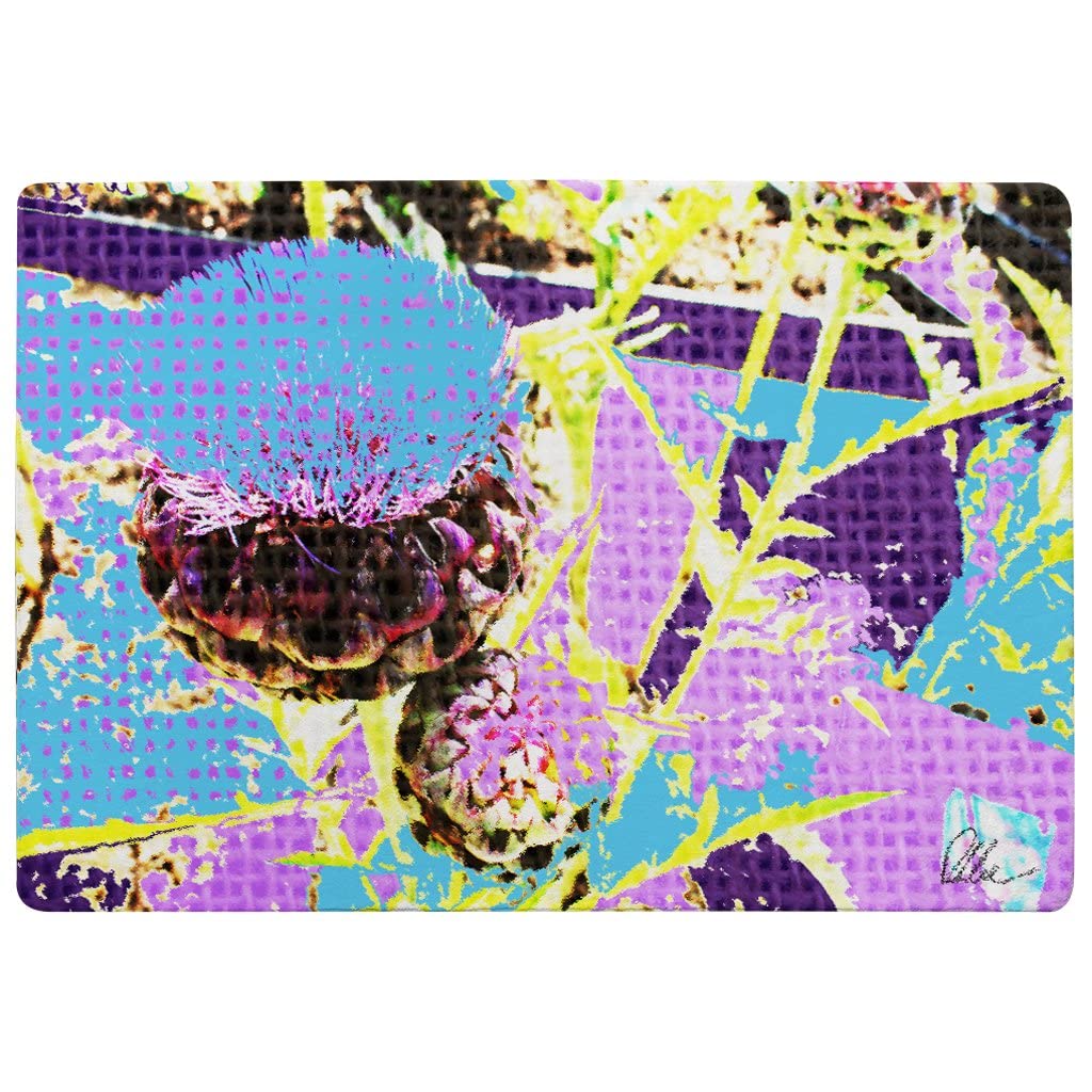 Plantes afro tapis de qualité supérieure 80x150cm aux finitions soignées