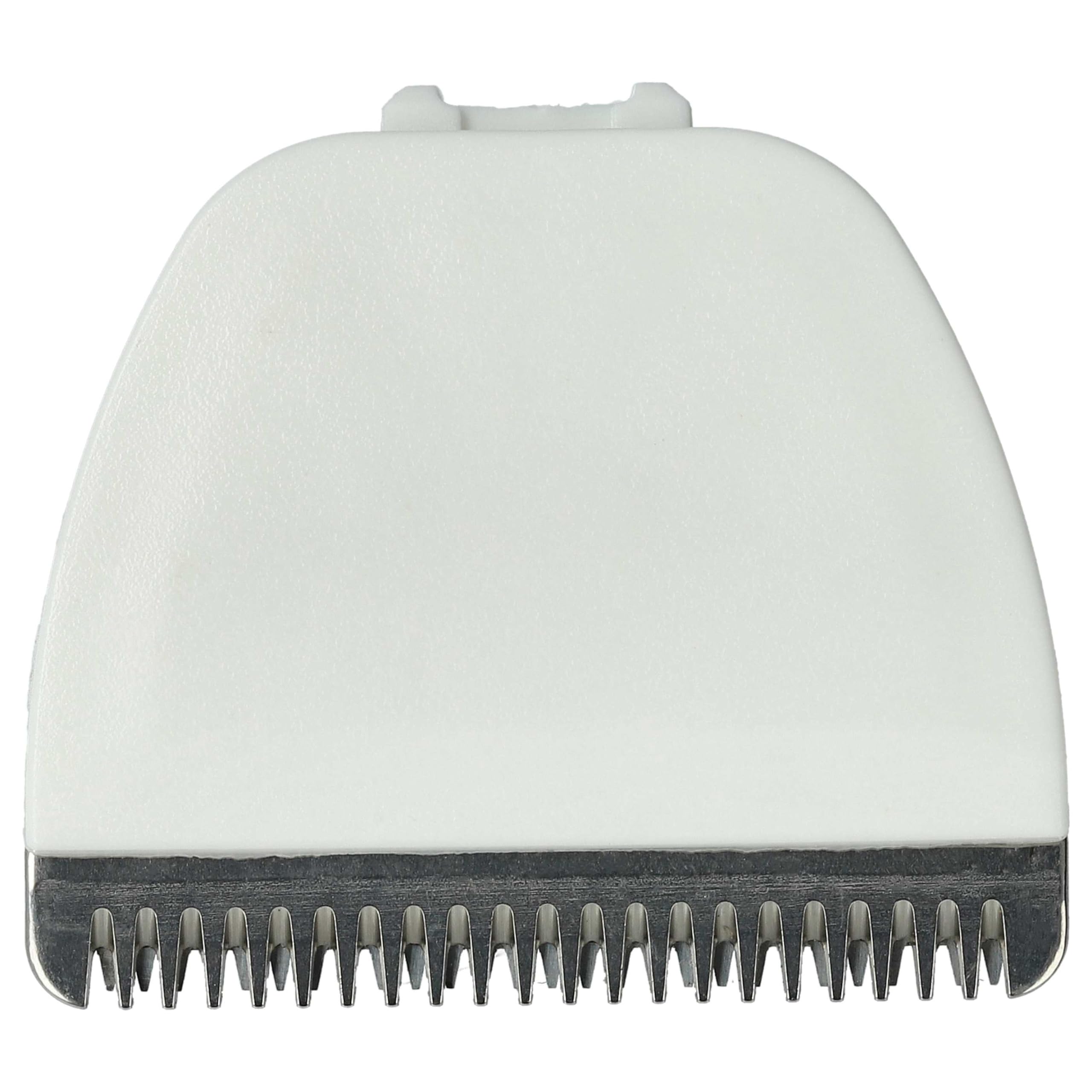 vhbw 2x testina compatibile con Panasonic ER 503, ER 148, ER 149, ER 146, ER 147, ER 1420, ER 1421, ER 1410, ER 1411 tagliacapelli, bianco