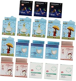 FRCOLOR 18 Caixas De Limpeza De Algodão Para Cílios Acessórios Para Unhas Almofadas De Algodão Para Rosto Lenços Faciais Descartáveis Lenços Faciais De Maquiagem Almofadas Faciais