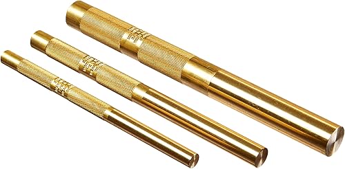 Miniatura 21 de Mayhew Pro 25076 punzón botador de latón moleteado de 1/2 pulgadas