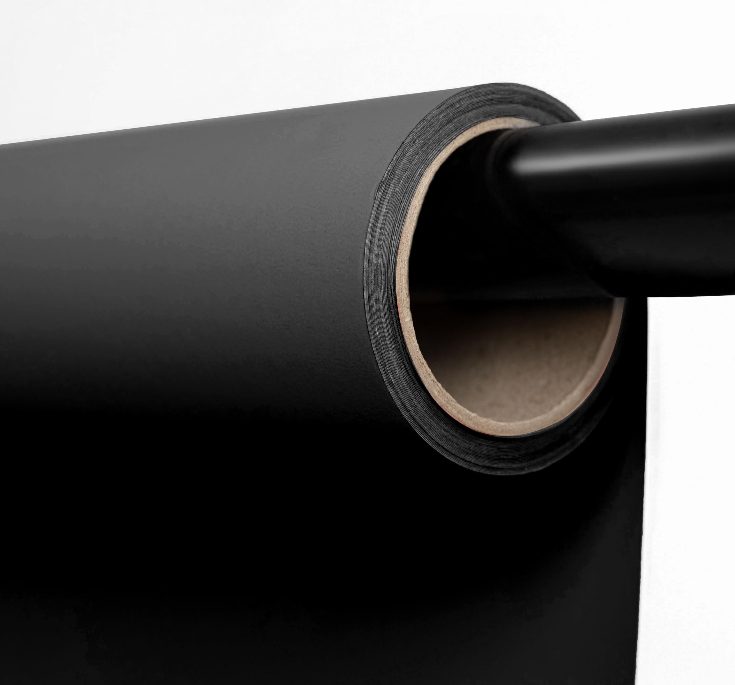 Photo 1 of *MAJOR DAMAGE*
Kate Seamless Paper Backdrop Black Seamless Backdrop Paper Rolls (86''x32.8' Jet)