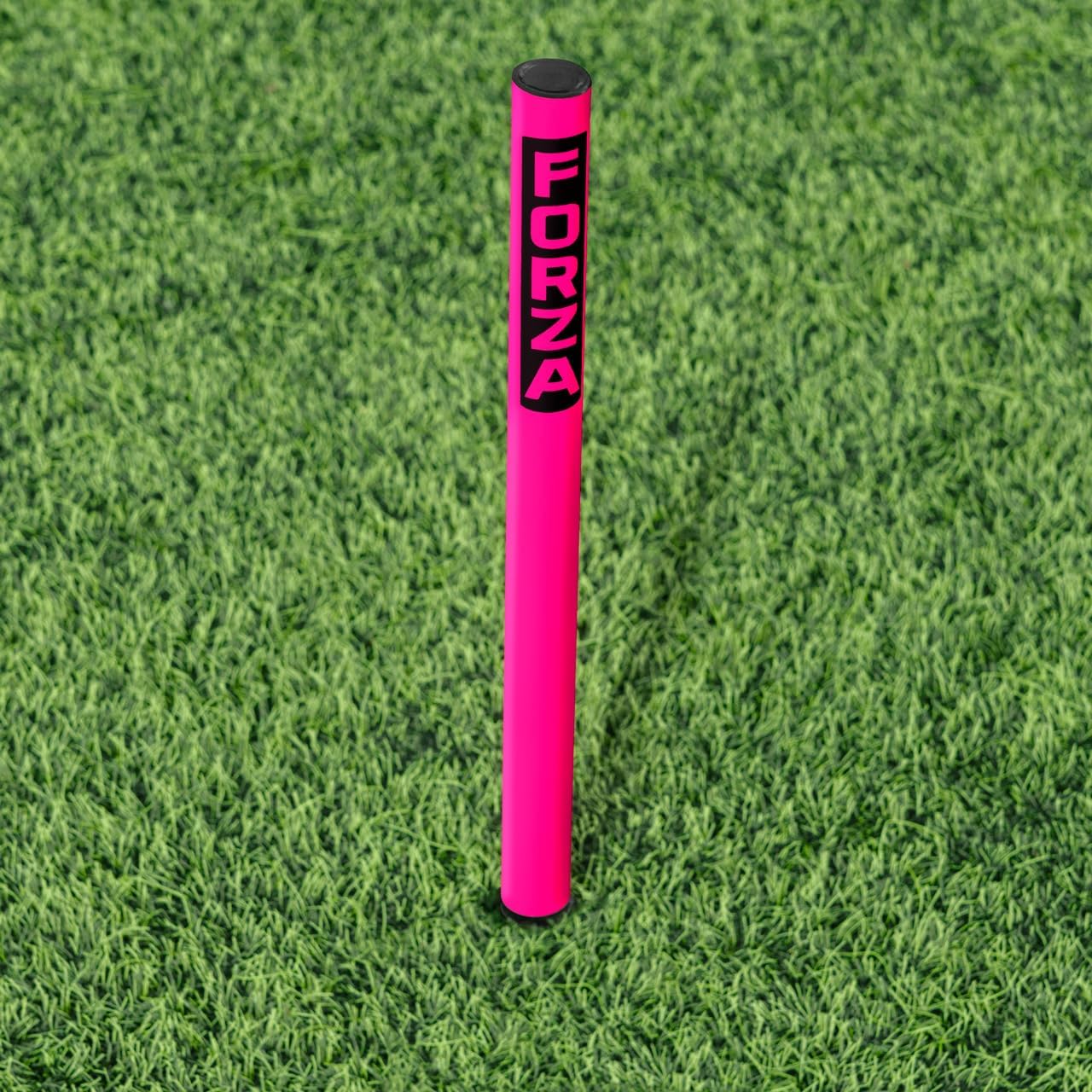 FORZA Slalom Agility Poles | Improve Endurance, Speed & Footwork | Color, Size & Rubber Base Options Available [8 Pack]