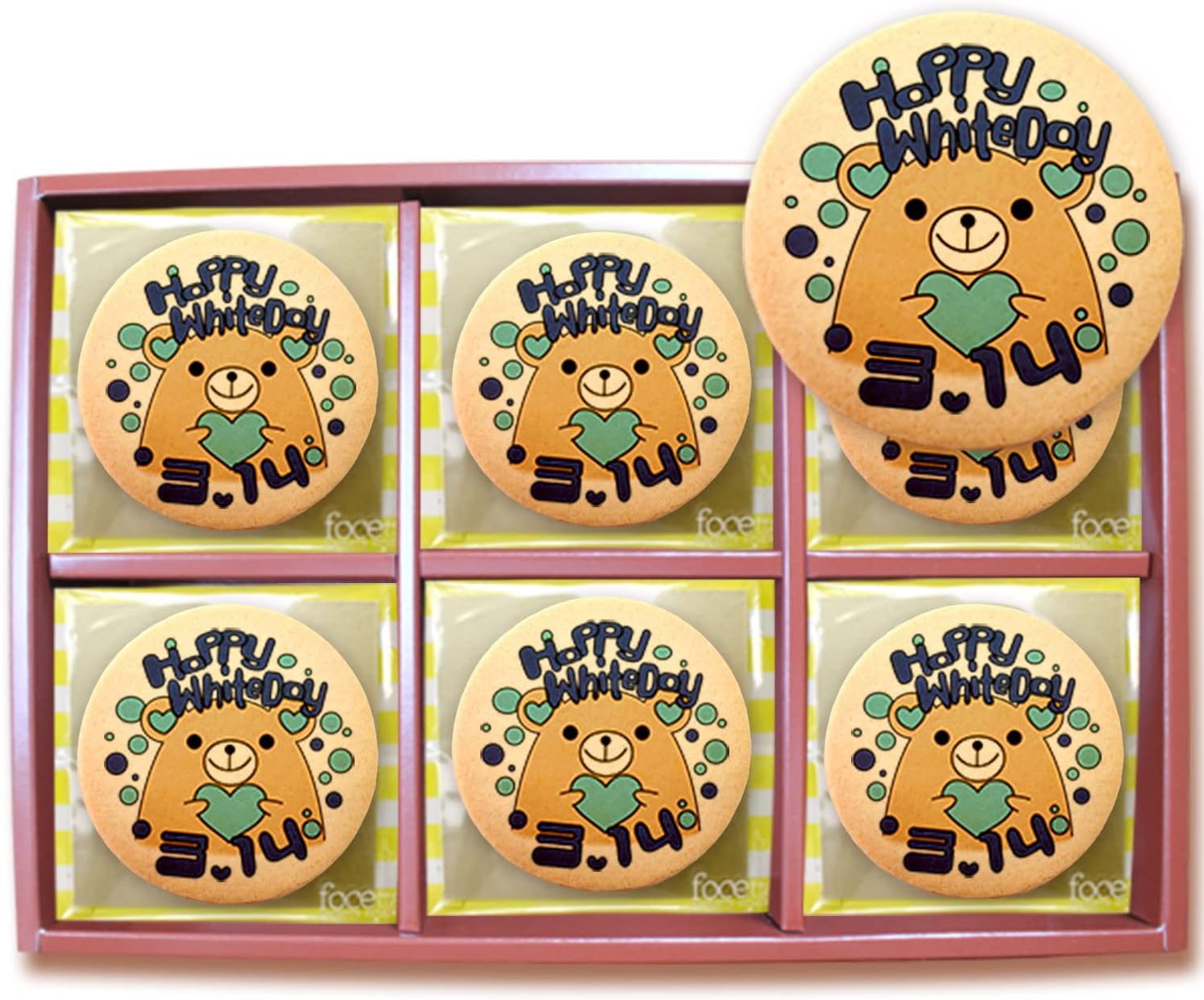 Amazon Ocuru ホワイトデー Whiteday プリント クッキー Happy Whiteday お礼 プチギフト プリント クッキー 30枚セット Ocuru ビスケット クッキー 通販