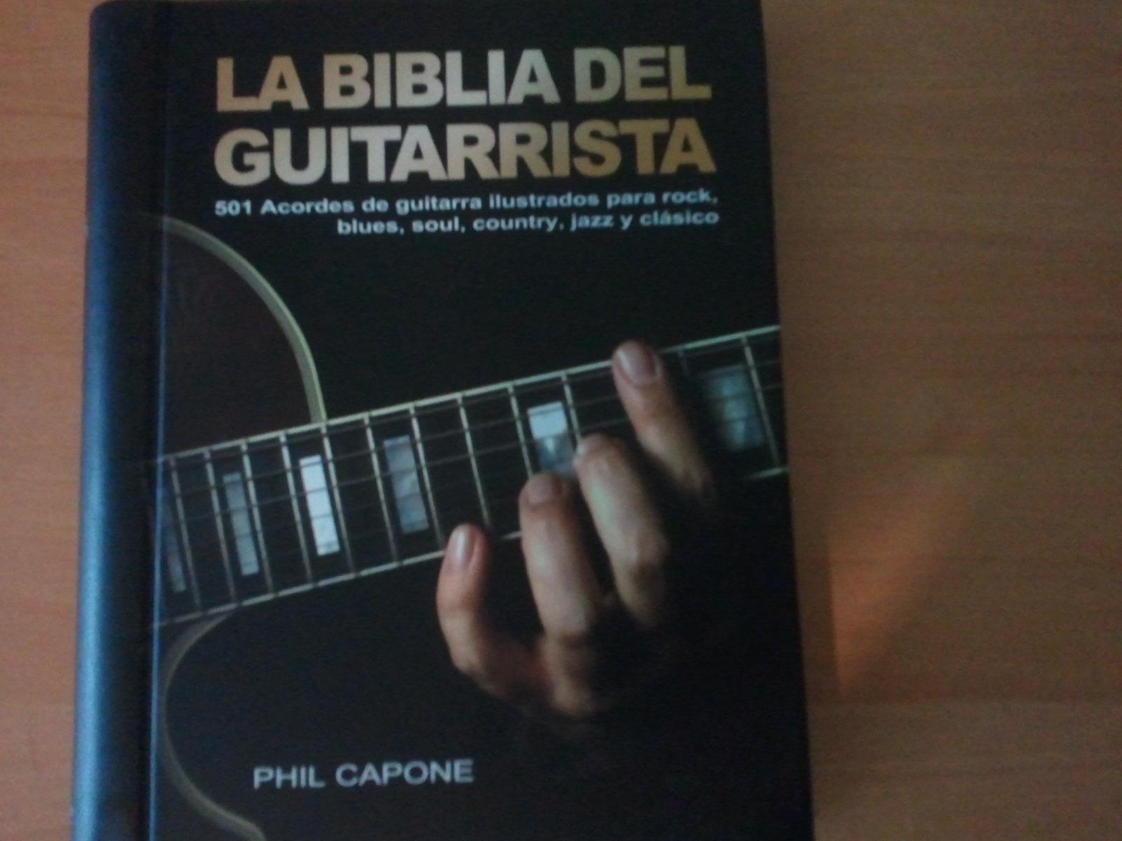 La biblia del guitarrista: 501 acordes de guitarra ilustrados para rock