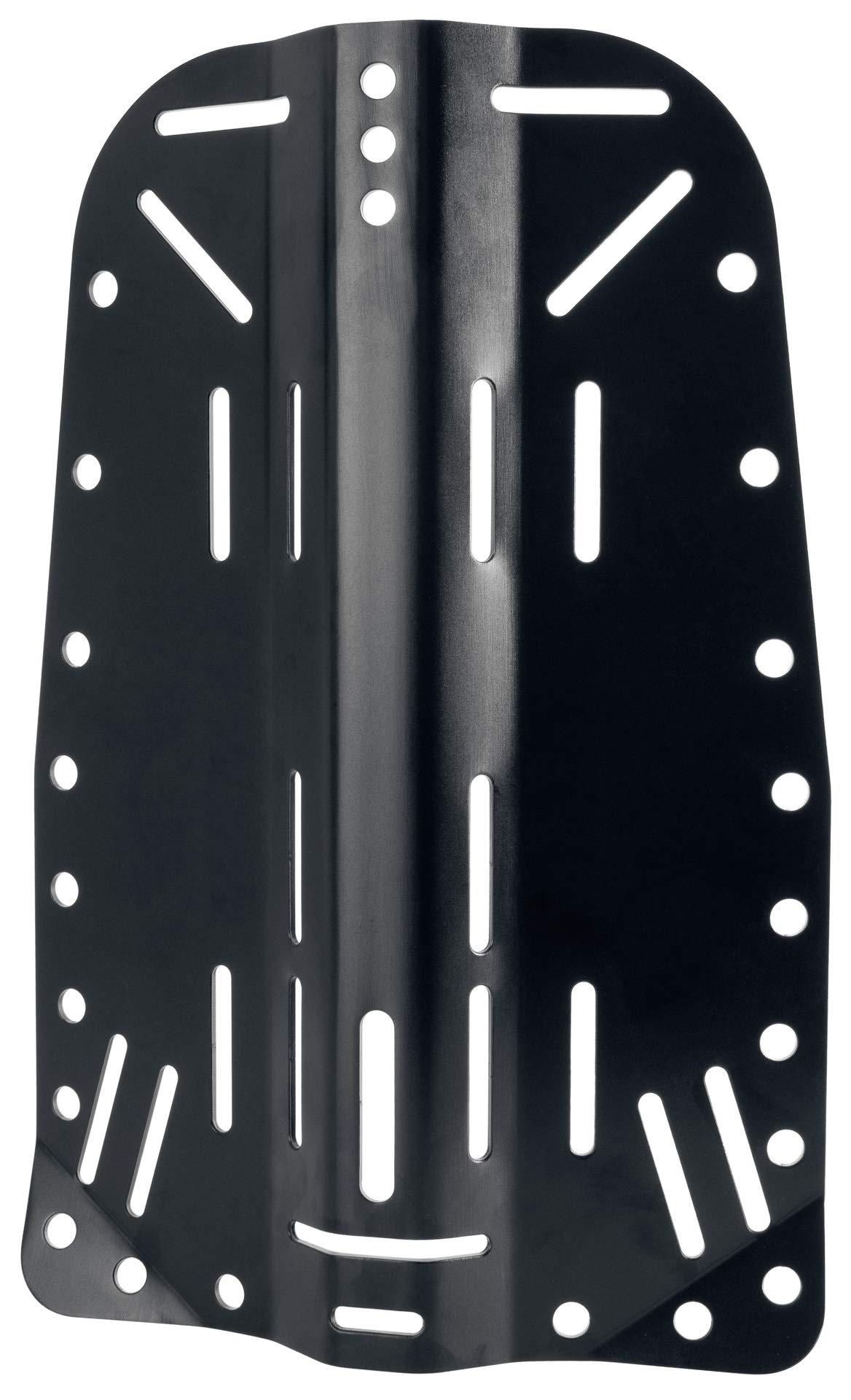 SEAC Aluminum Backplate for Modular/Modular MAX BCD, Black, Standard